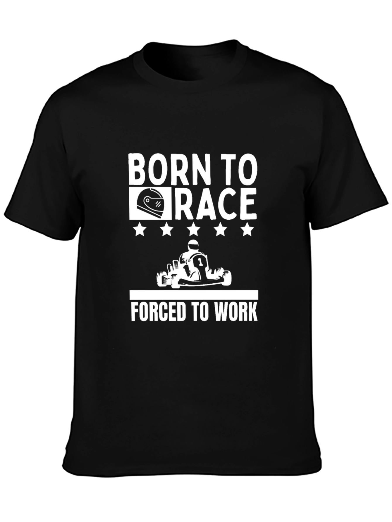 Born to Race Go Kart T-Shirt