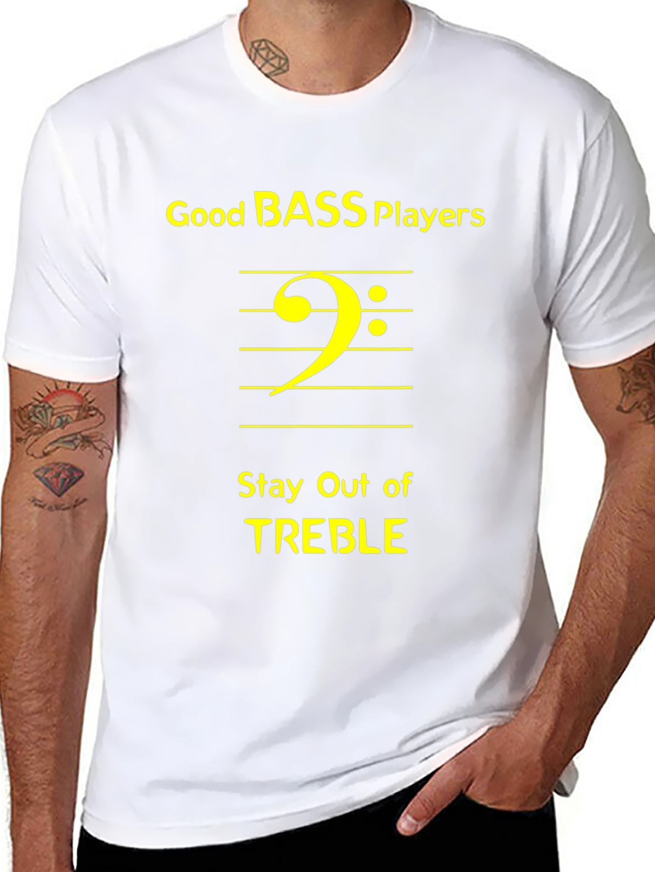 Good Bass Players T-Shirt - Music Humor Tee