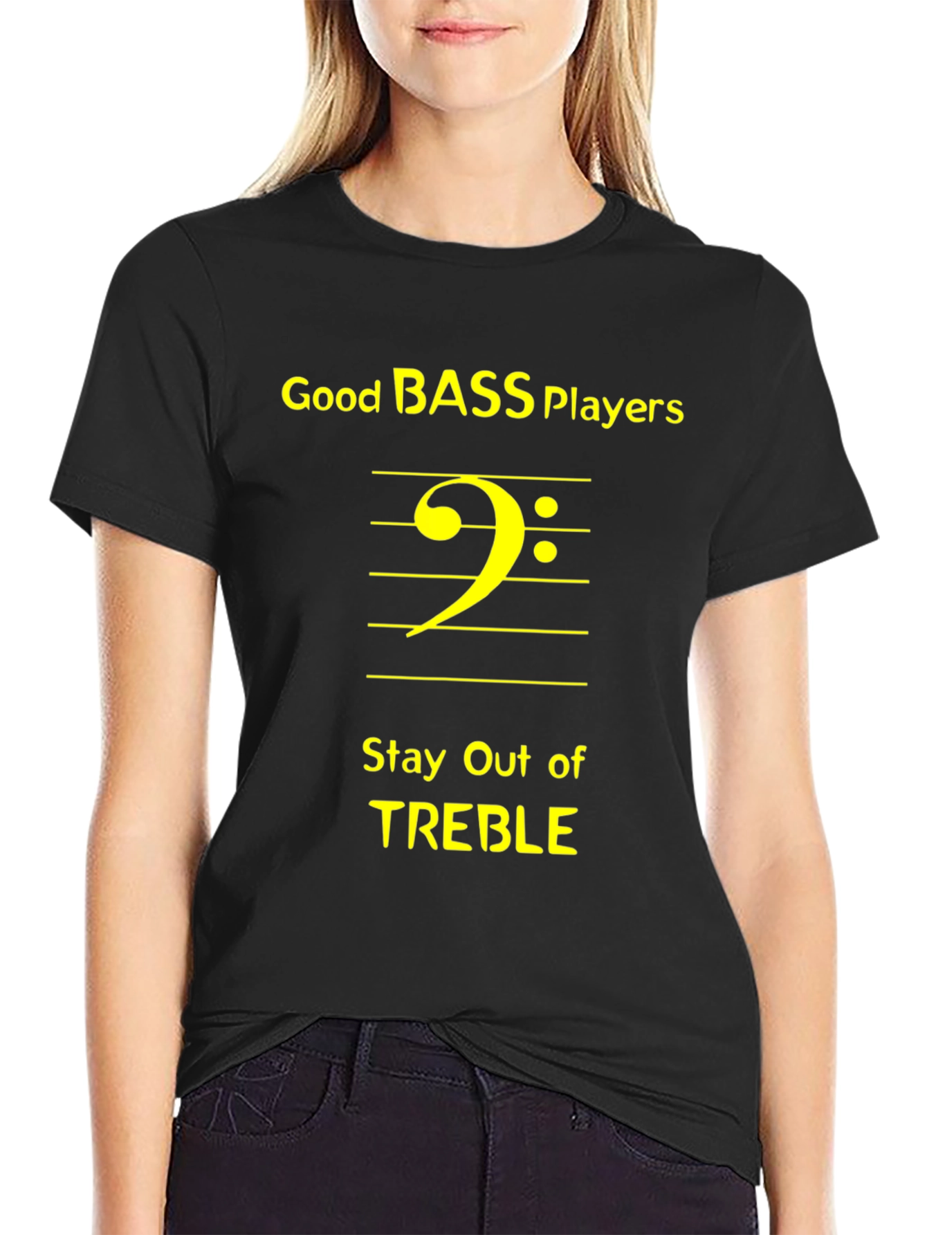 Good Bass Players T-Shirt - Music Humor Tee
