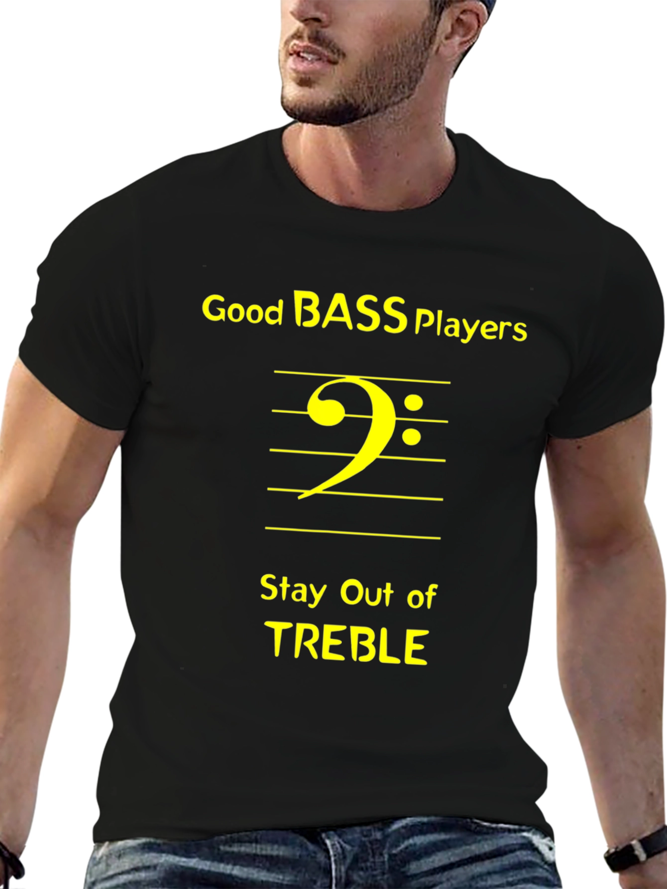Good Bass Players T-Shirt - Music Humor Tee