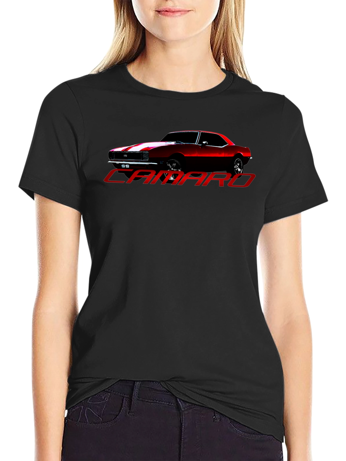 Classic Camaro SS T-Shirt - Black