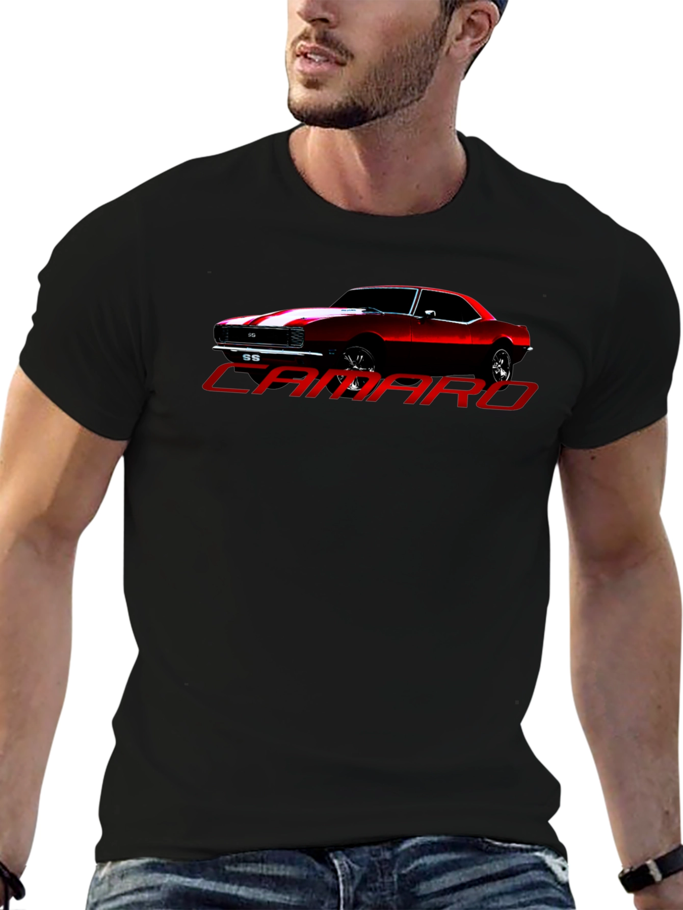 Classic Camaro SS T-Shirt - Black