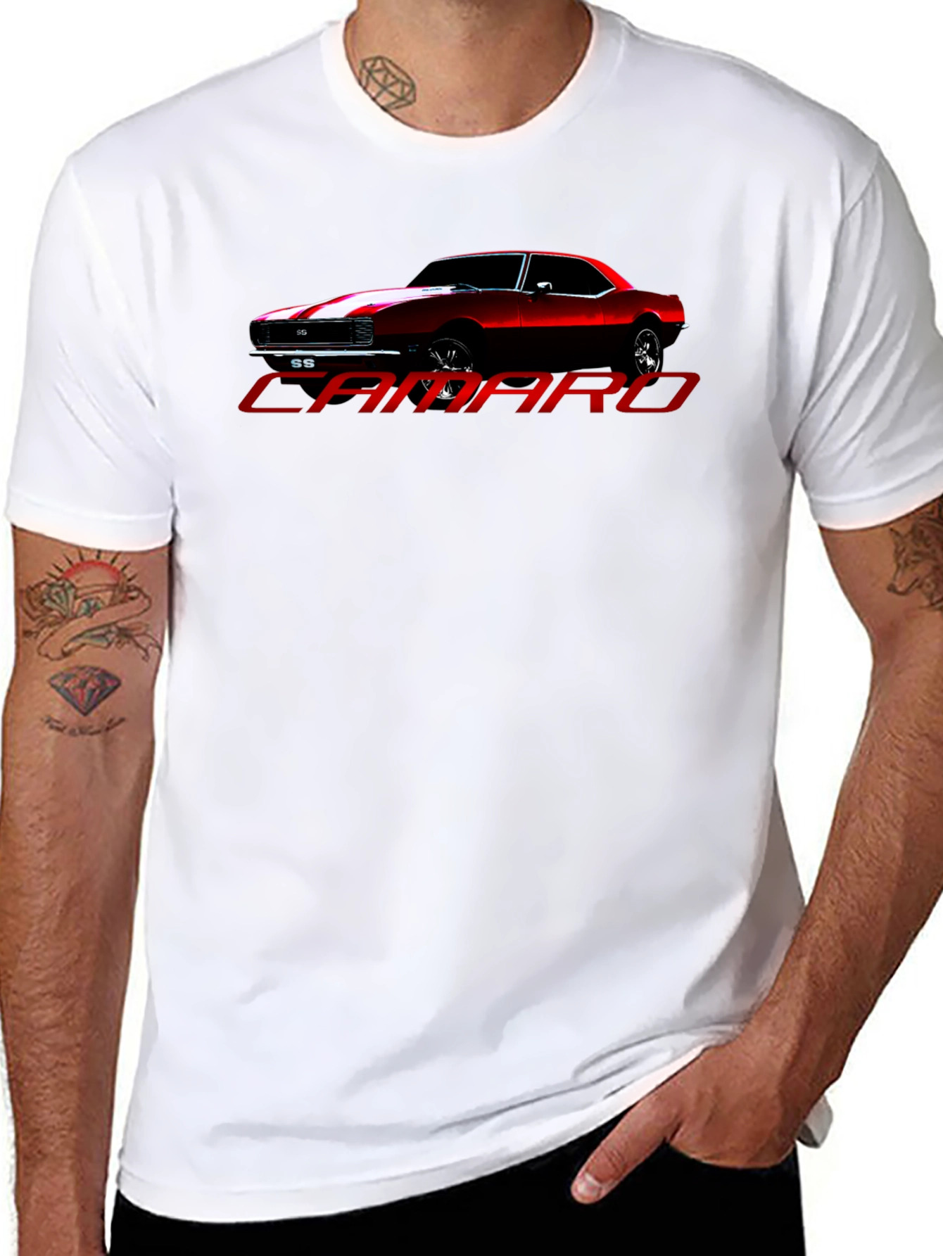 Classic Camaro SS T-Shirt - Black