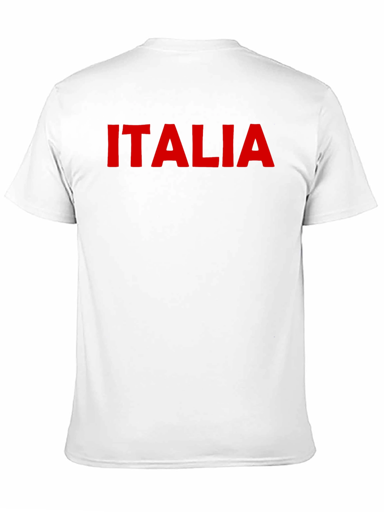 Italia Graphic Tee - Black Cotton T-Shirt