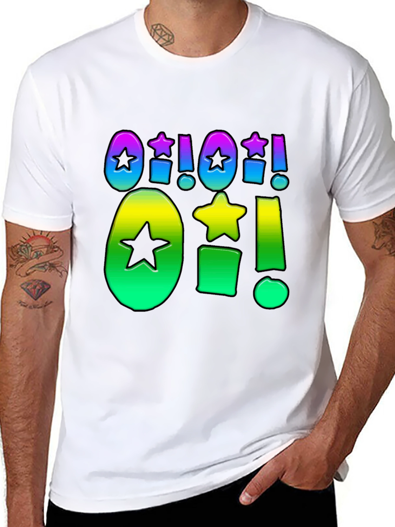 Funky Graphic T-Shirt - Oh! Star Burst
