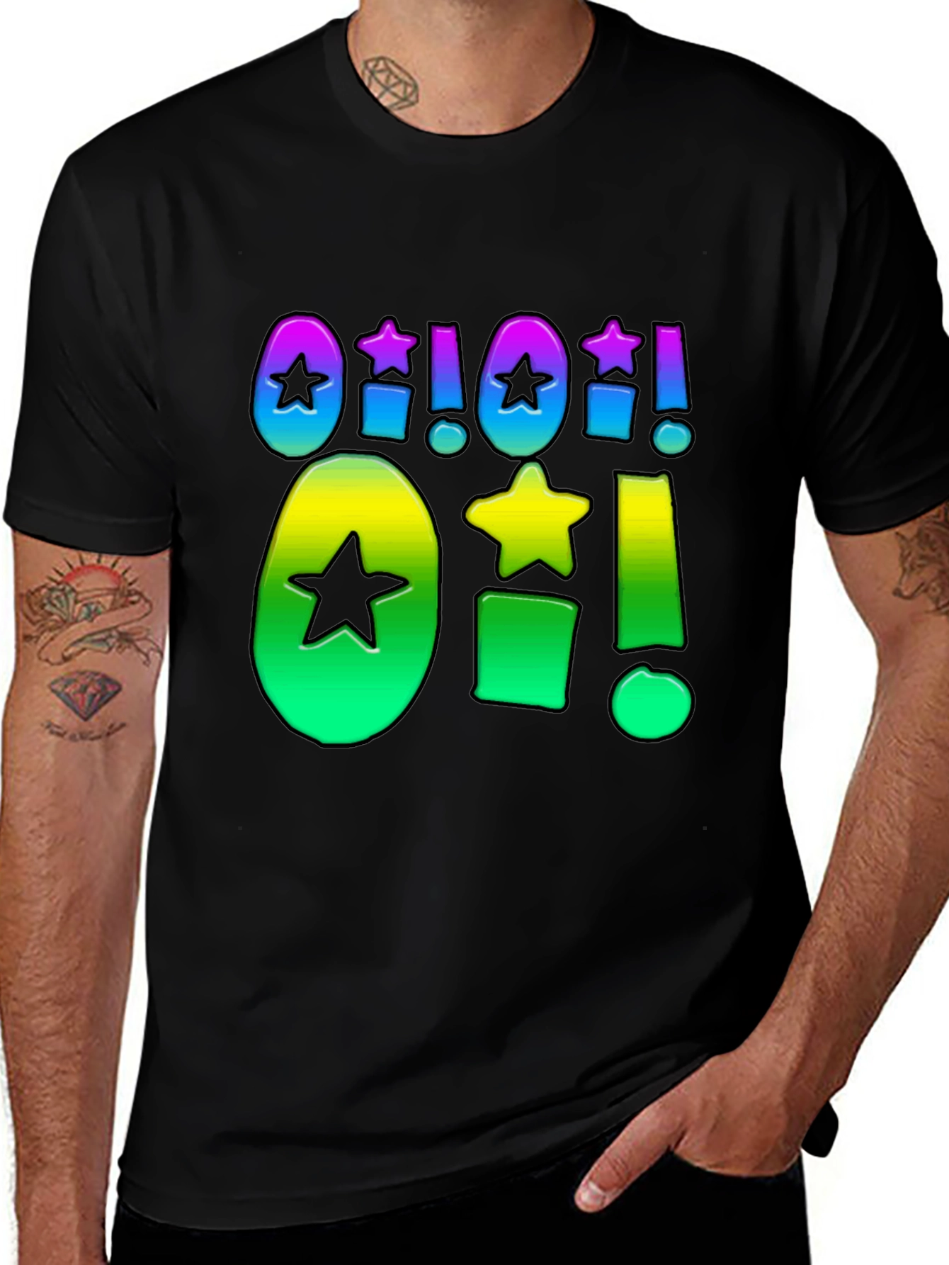 Funky Graphic T-Shirt - Oh! Star Burst