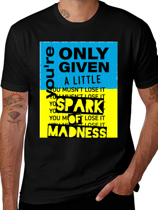 Madness Spark T-Shirt - Unique Graphic Tee
