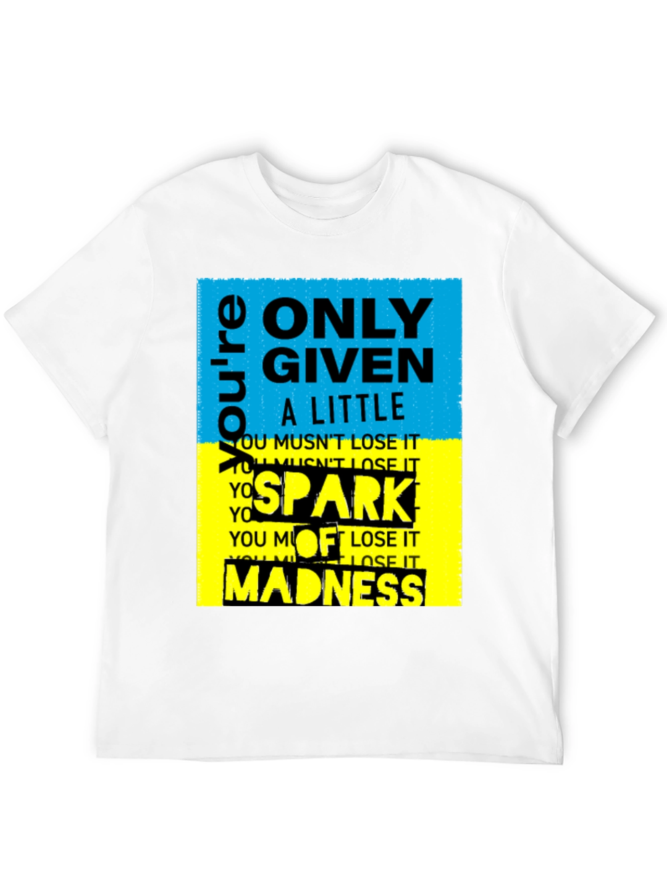 Madness Spark T-Shirt - Unique Graphic Tee