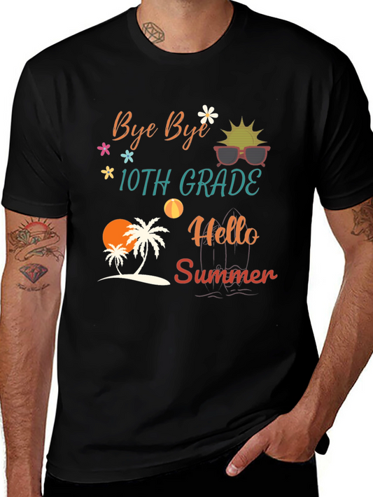 Bye 10th Grade Hello Summer T-Shirt