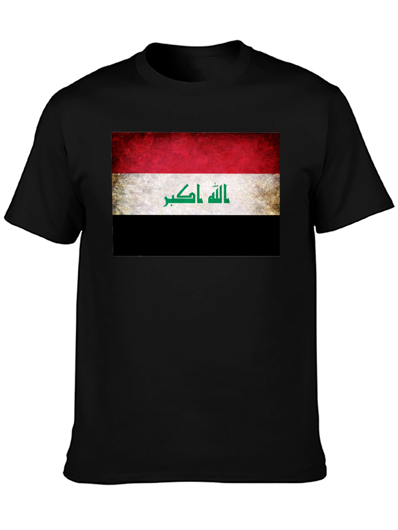 Iraq Flag Graphic T-Shirt - Patriotic Pride