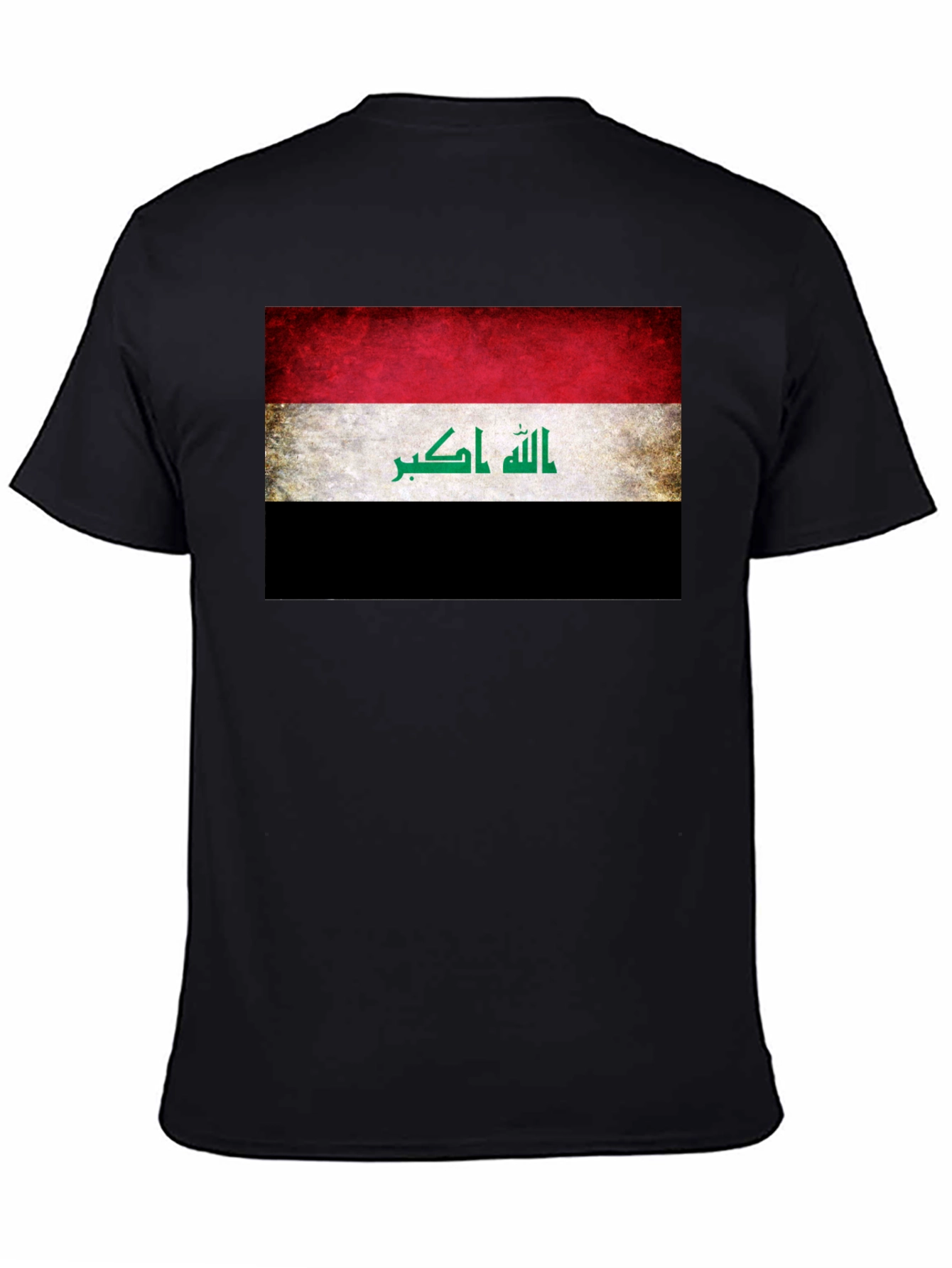Iraq Flag Graphic T-Shirt - Patriotic Pride