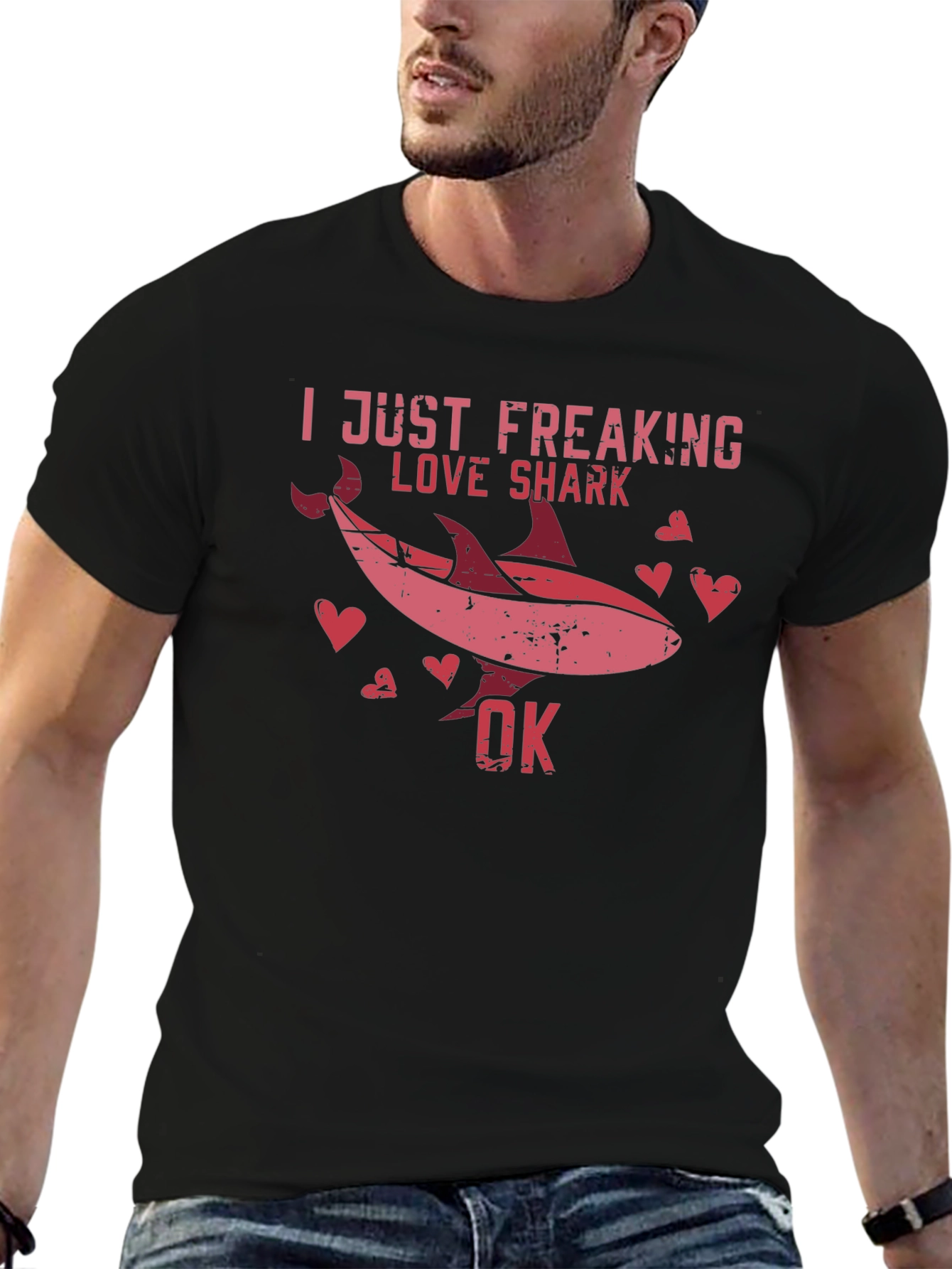 I Just Freaking Love Sharks T-Shirt