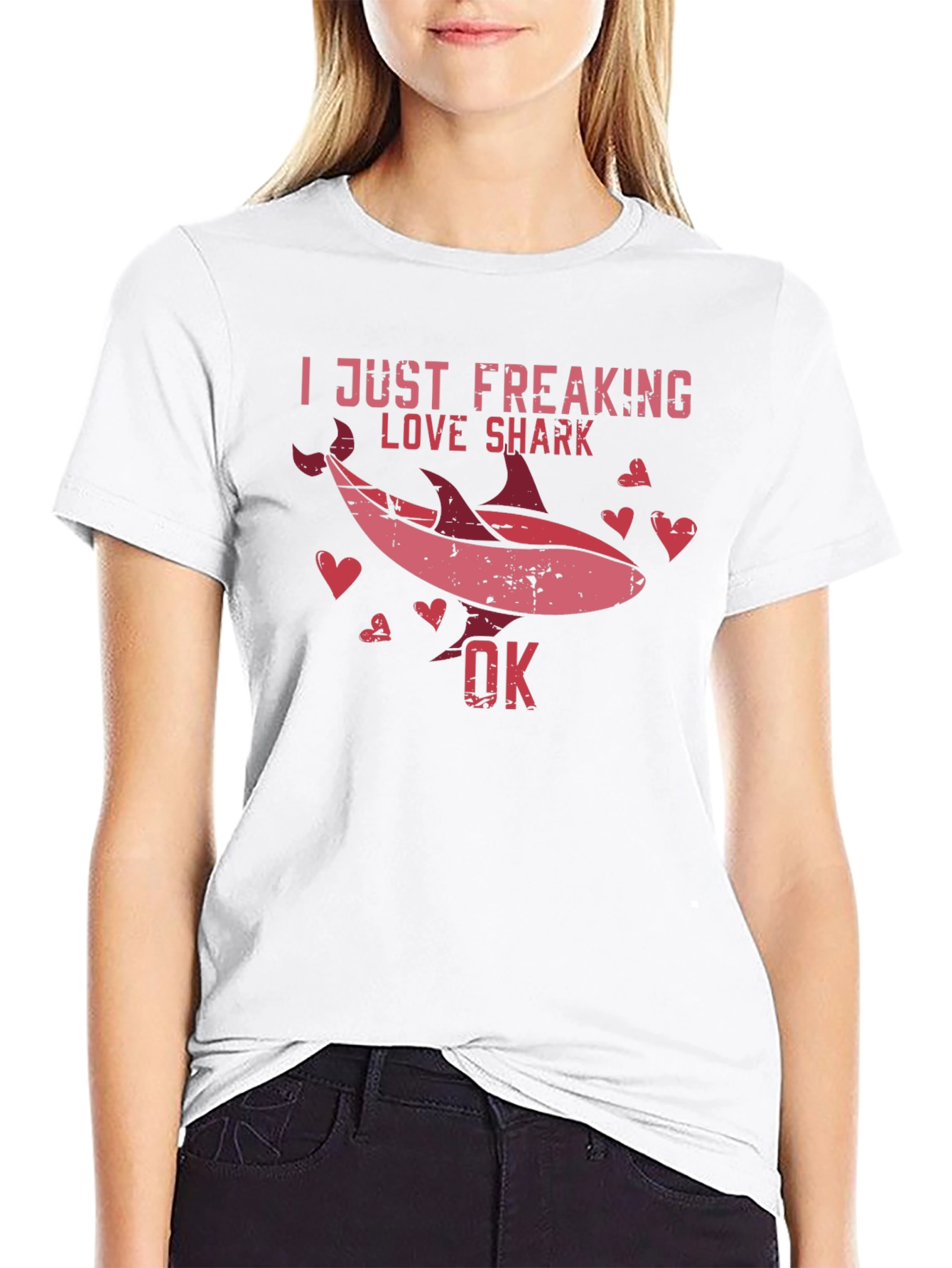I Just Freaking Love Sharks T-Shirt