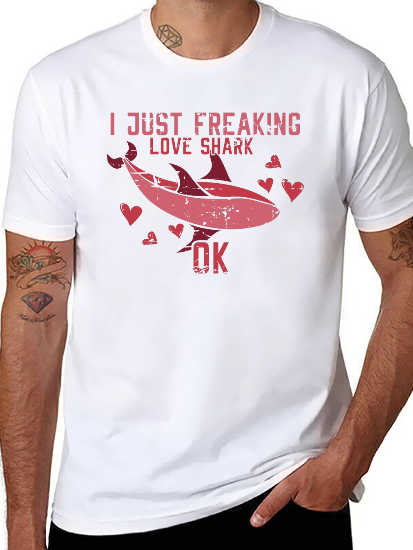 I Just Freaking Love Sharks T-Shirt