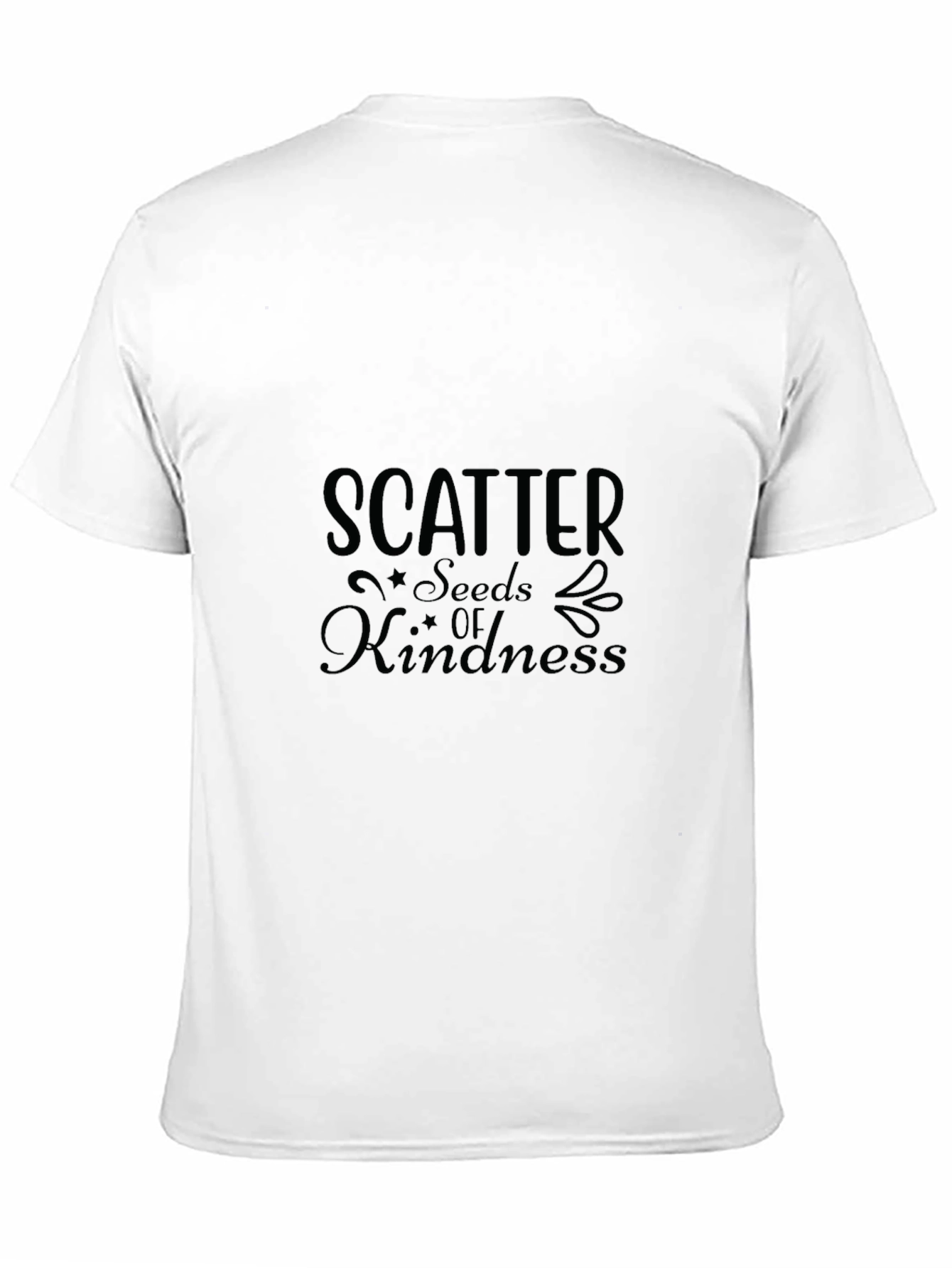 Scatter Seeds of Kindness T-Shirt - Black