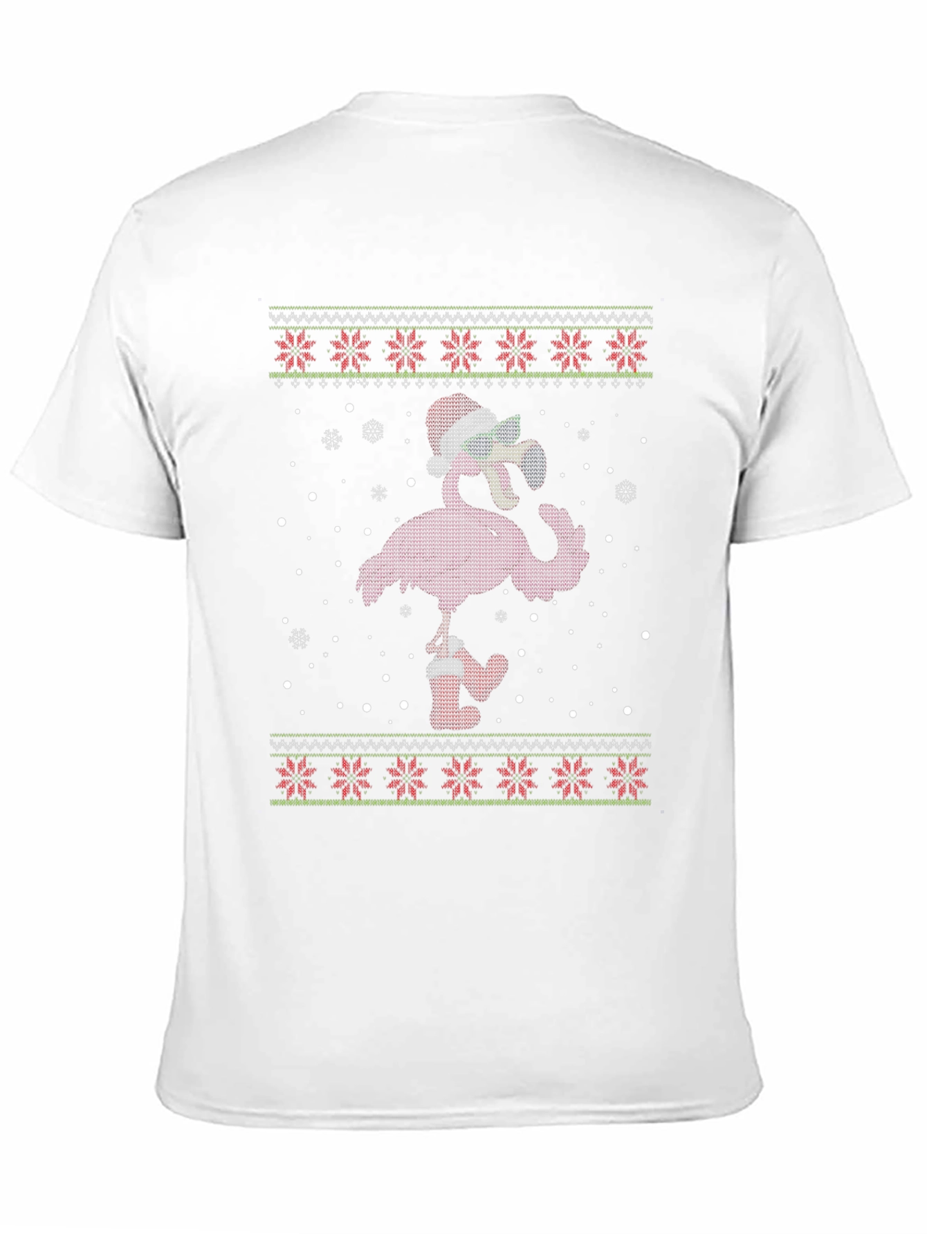 Flamingo Ugly Christmas Sweater T-Shirt