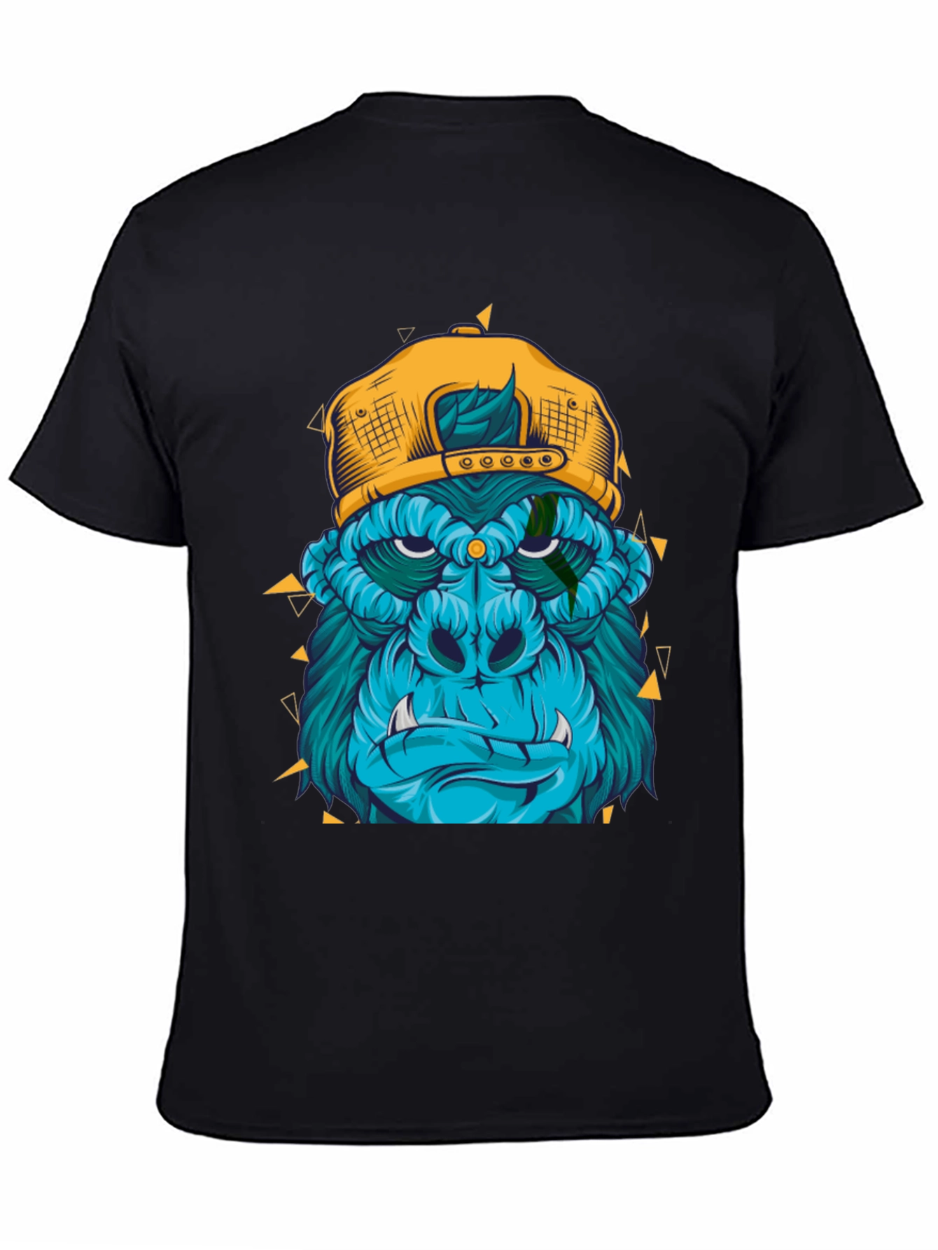 Cool Gorilla Graphic Tee - Black