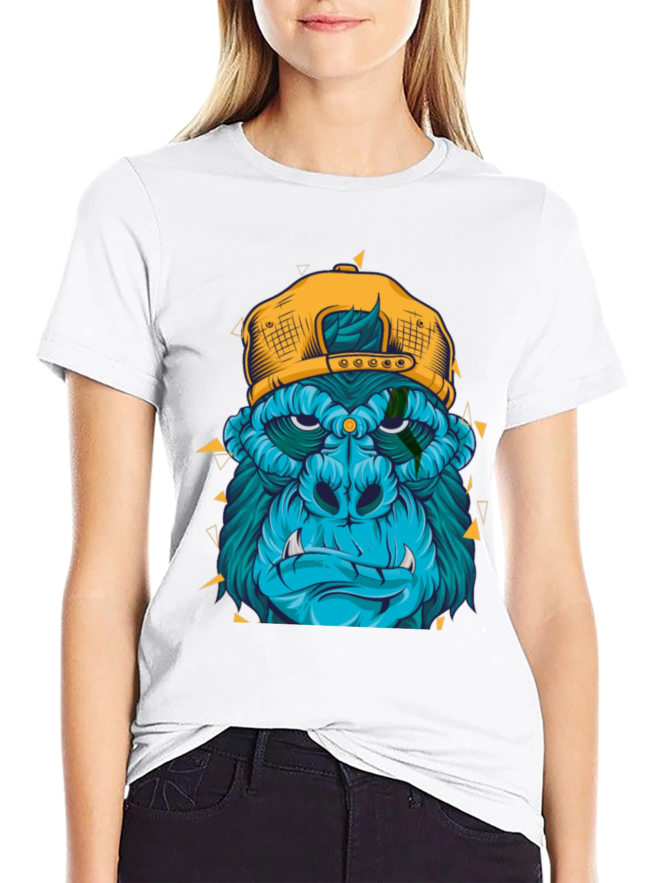 Cool Gorilla Graphic Tee - Black