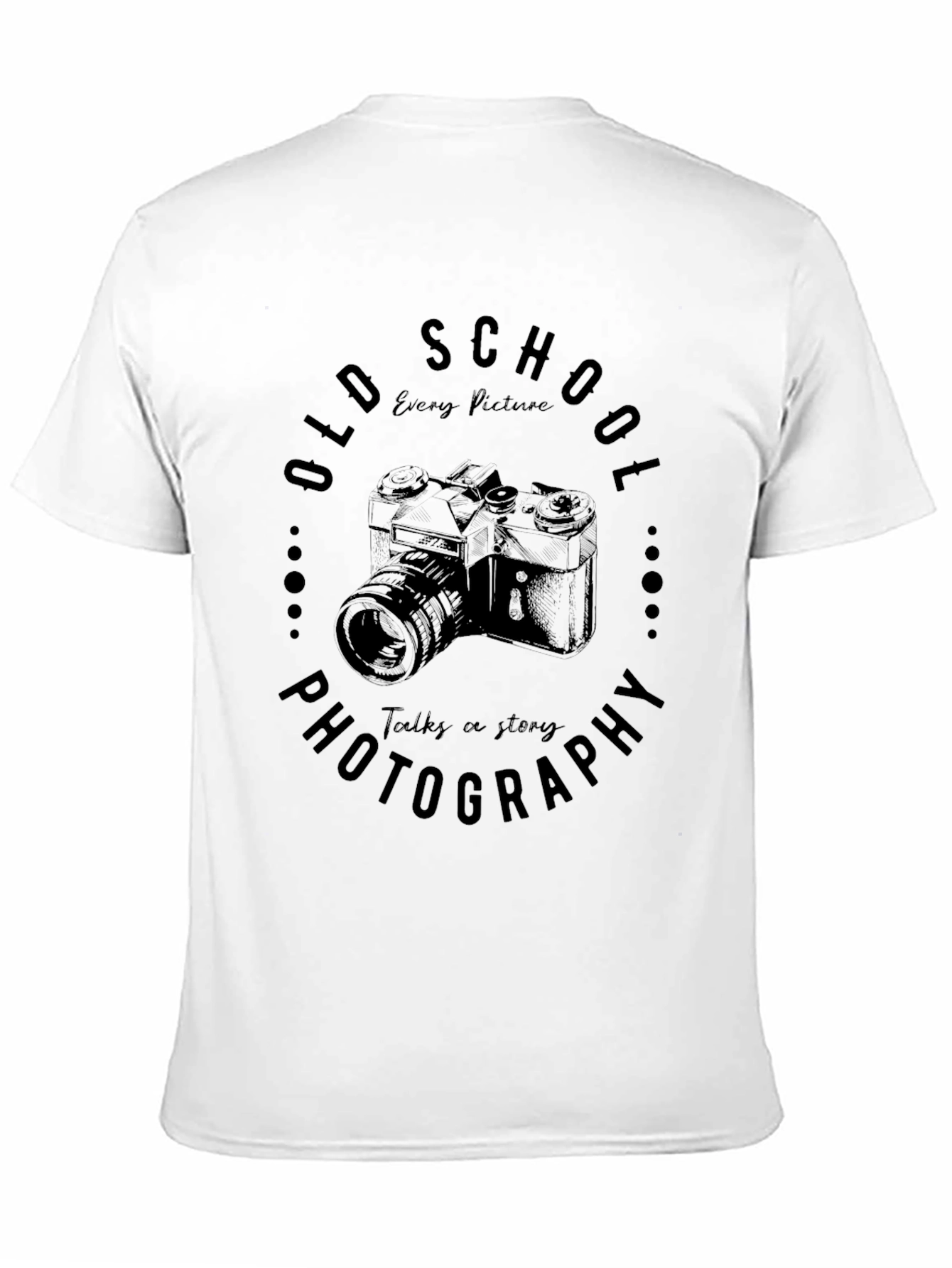 Old School Photography Graphic T-Shirt