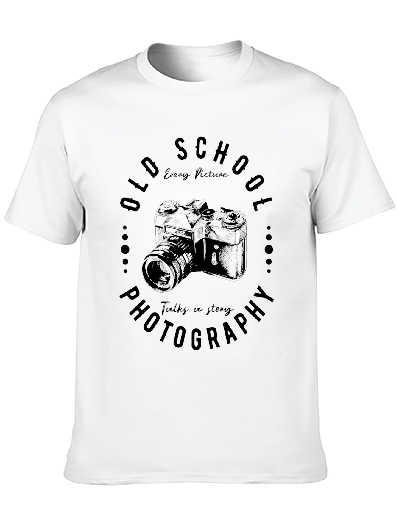 Old School Photography Graphic T-Shirt