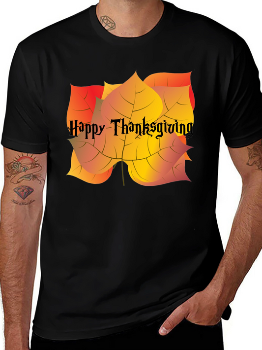 Happy Thanksgiving Graphic T-Shirt