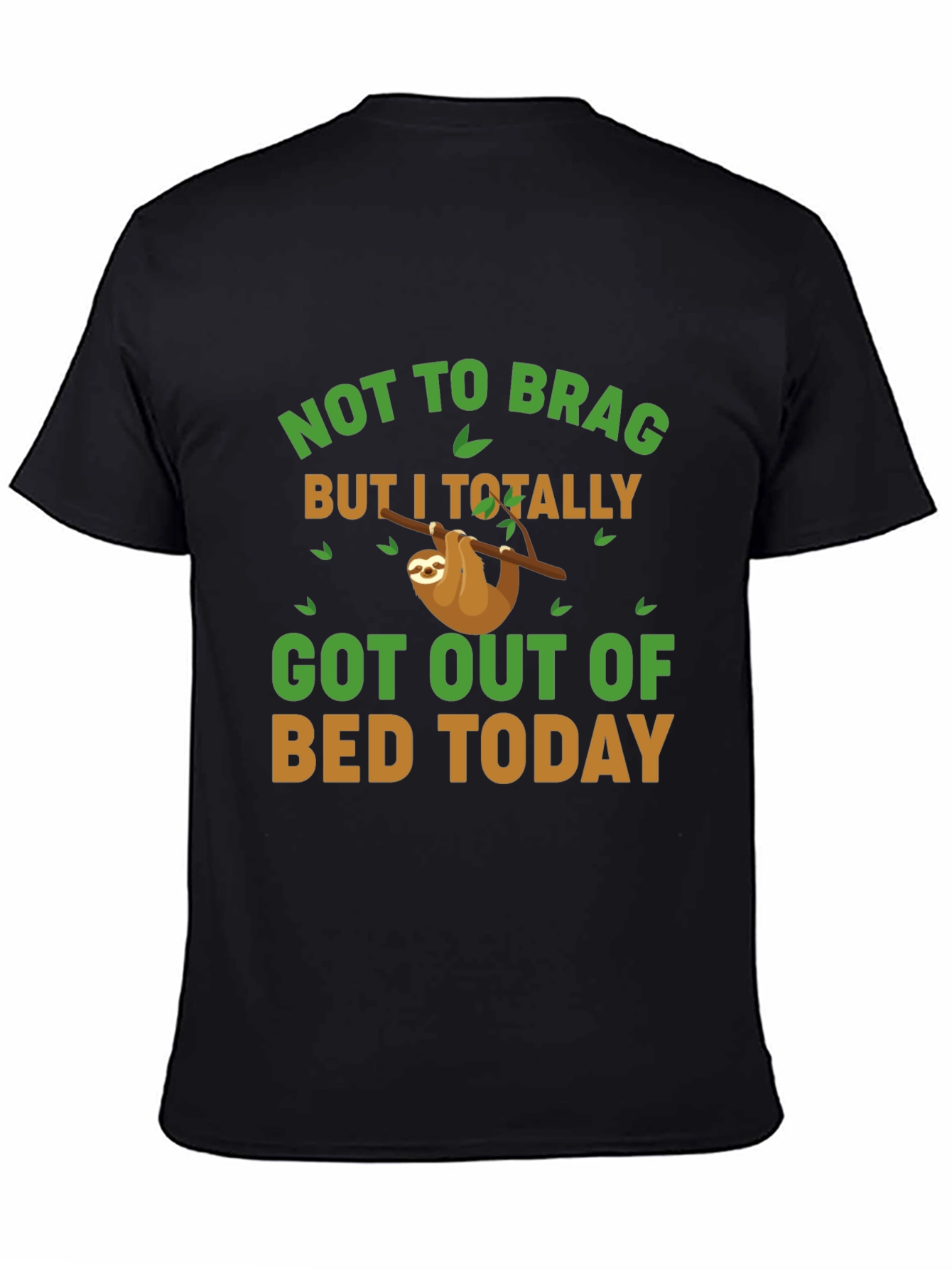 Funny Sloth Graphic T-Shirt