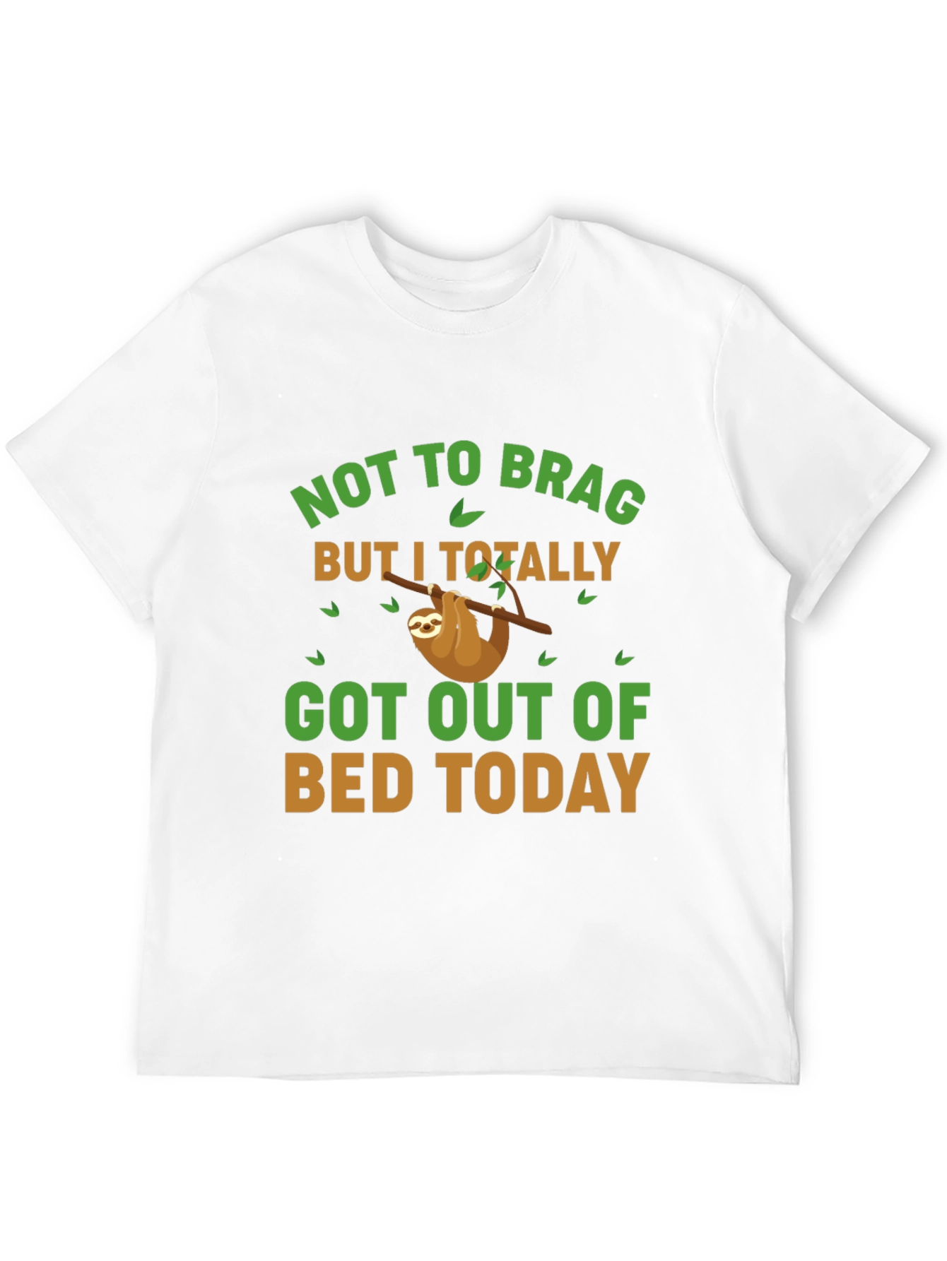 Funny Sloth Graphic T-Shirt