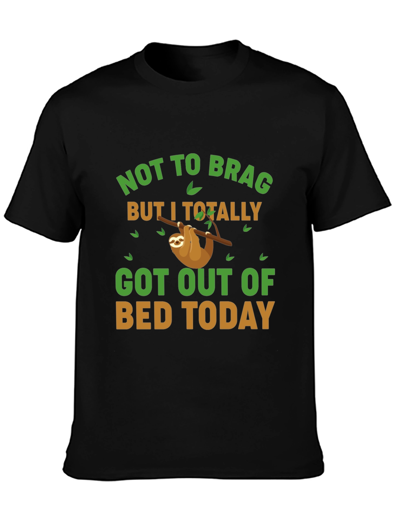 Funny Sloth Graphic T-Shirt