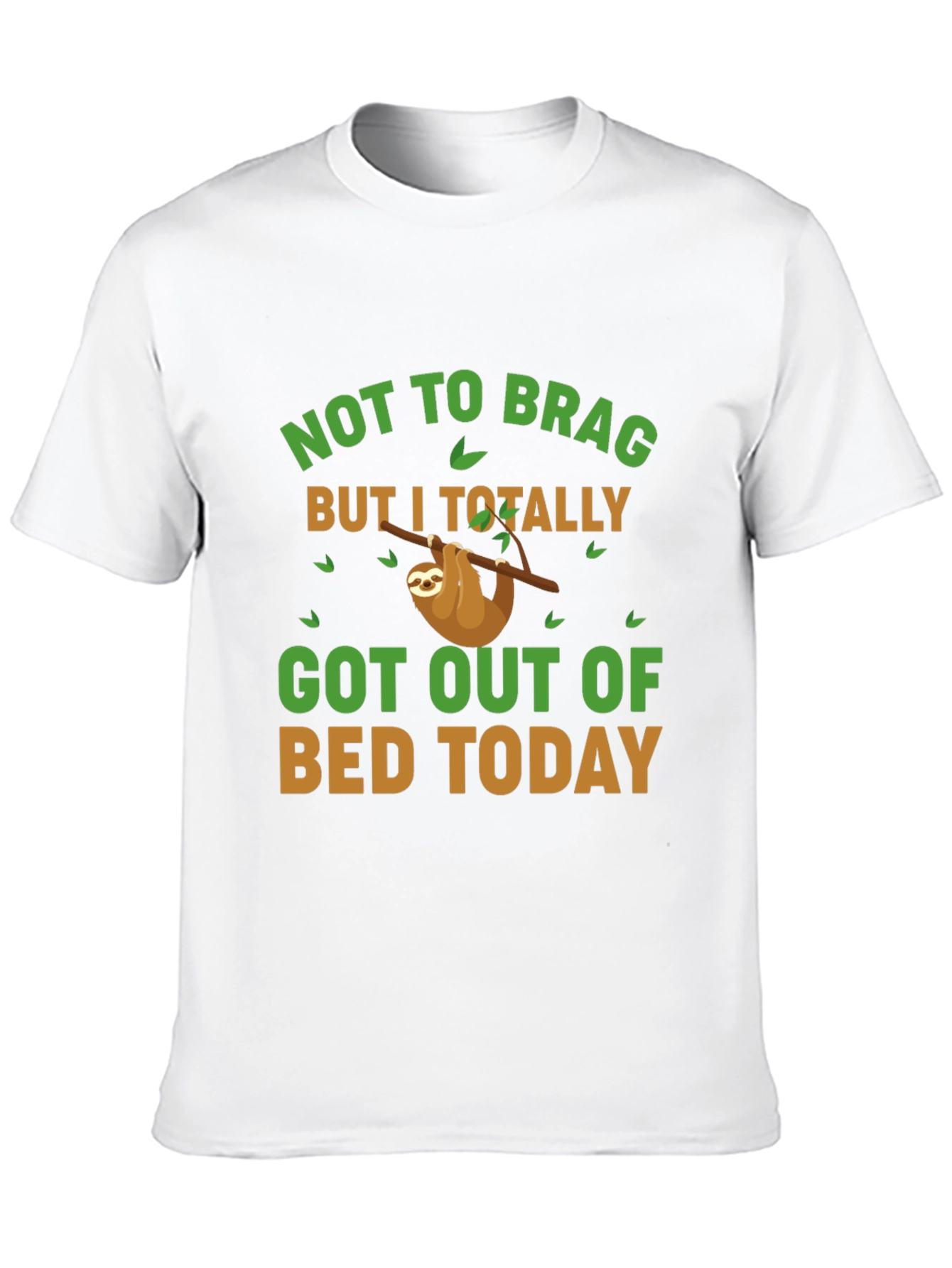 Funny Sloth Graphic T-Shirt