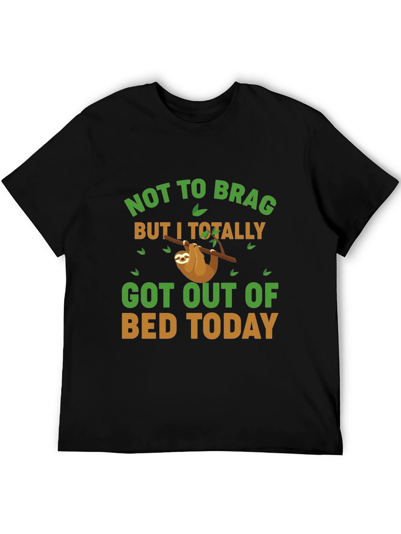 Funny Sloth Graphic T-Shirt