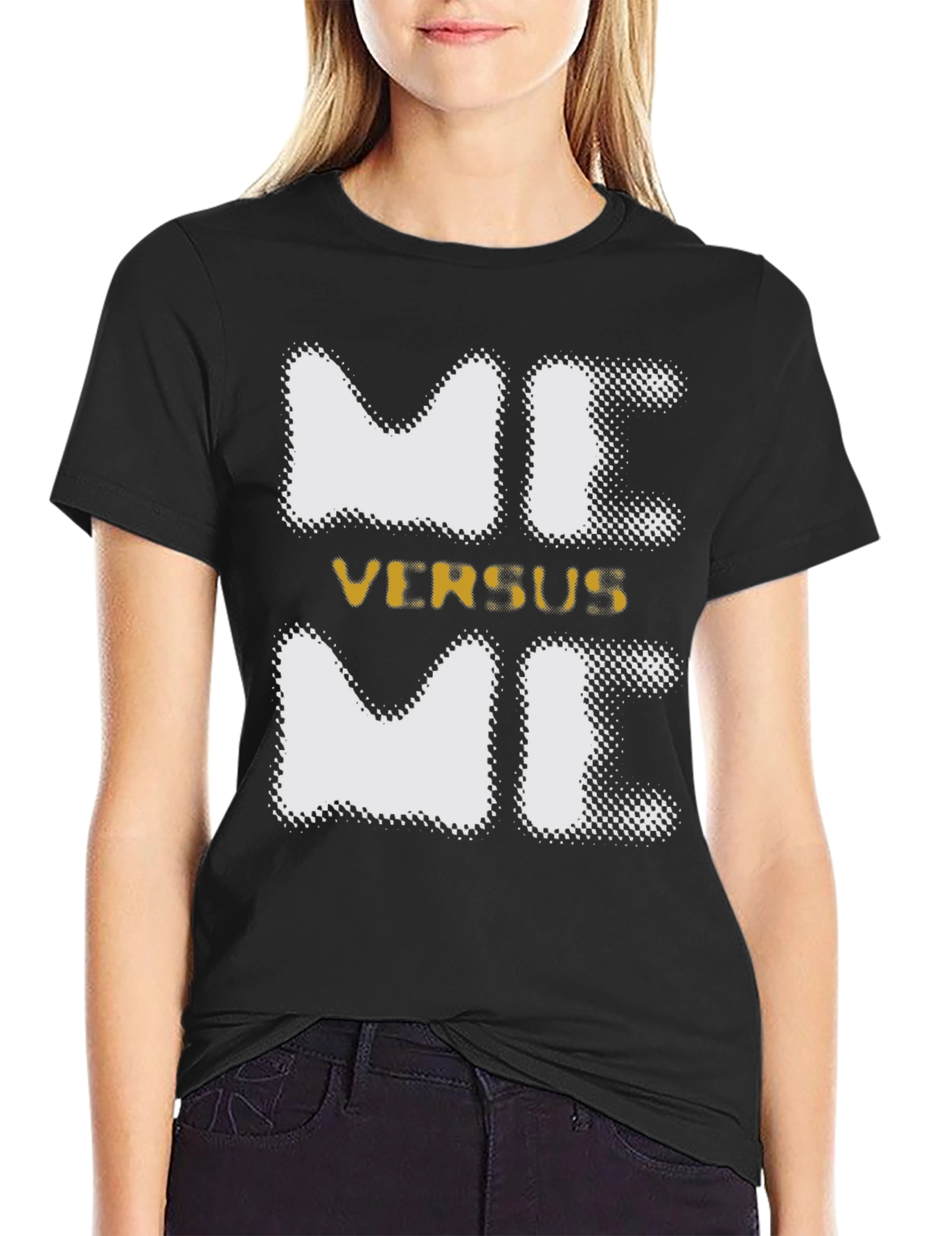 Meme Versus Me Graphic Tee