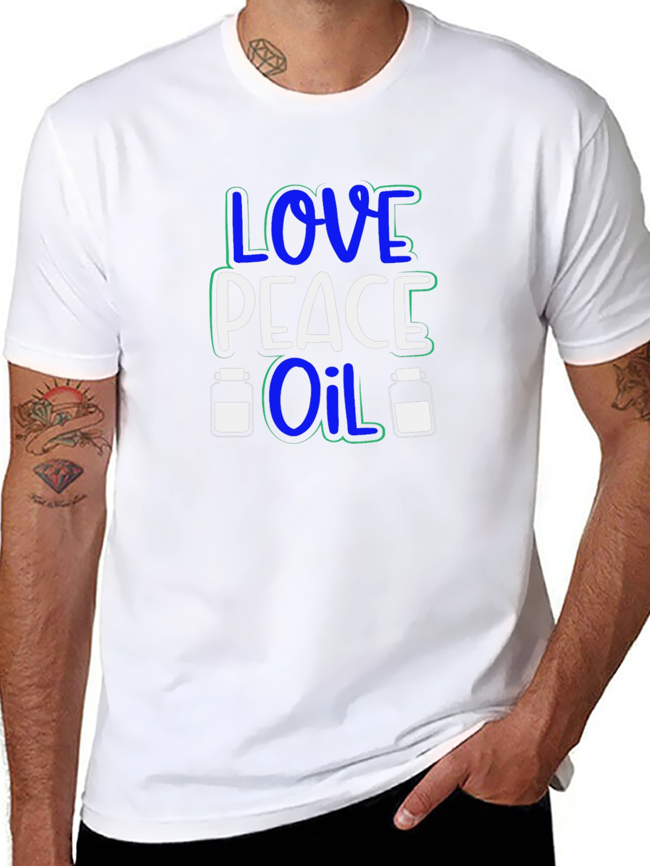 Love Peace Oil T-Shirt