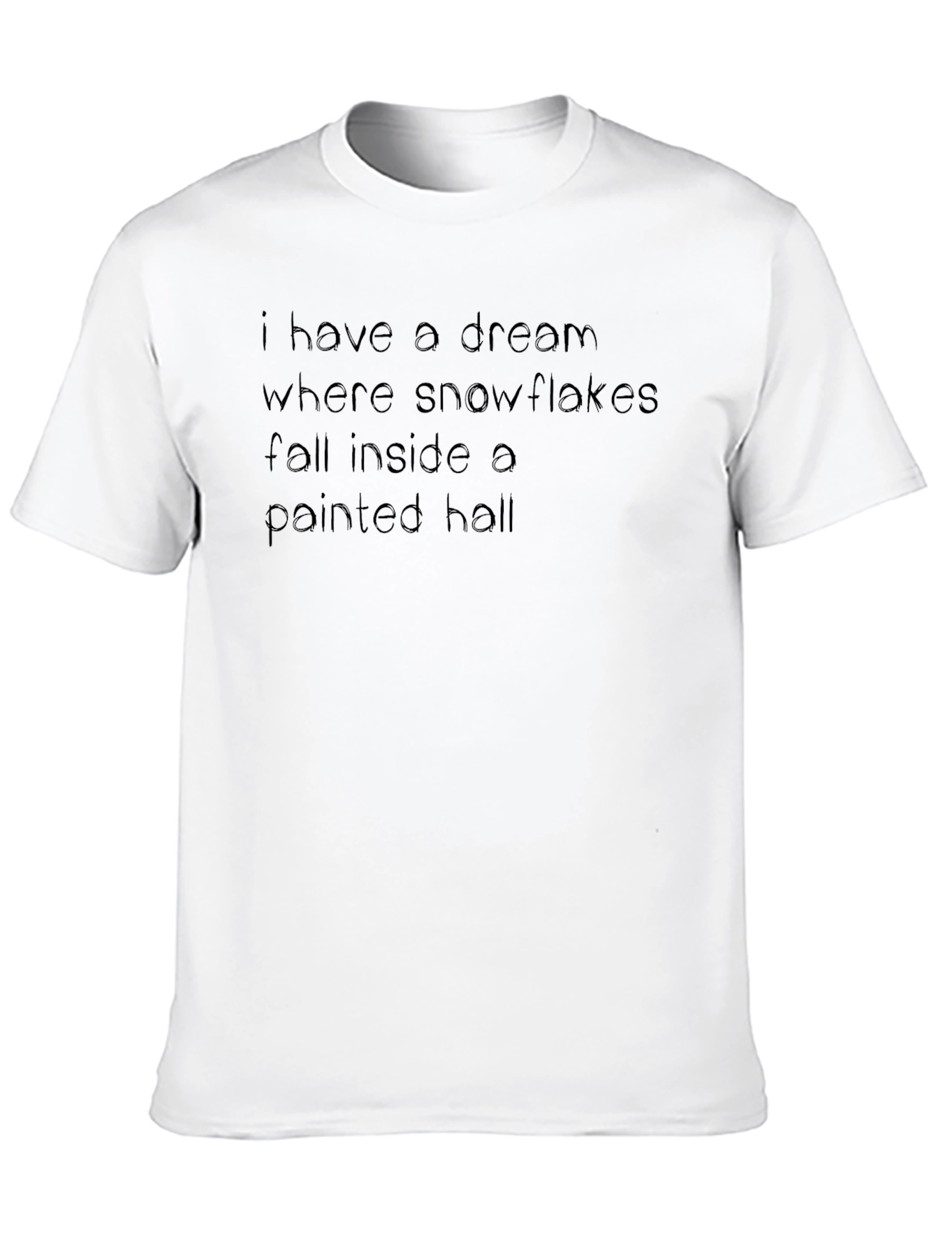 Dreamy Snowflake T-Shirt - Poetic Graphic Tee