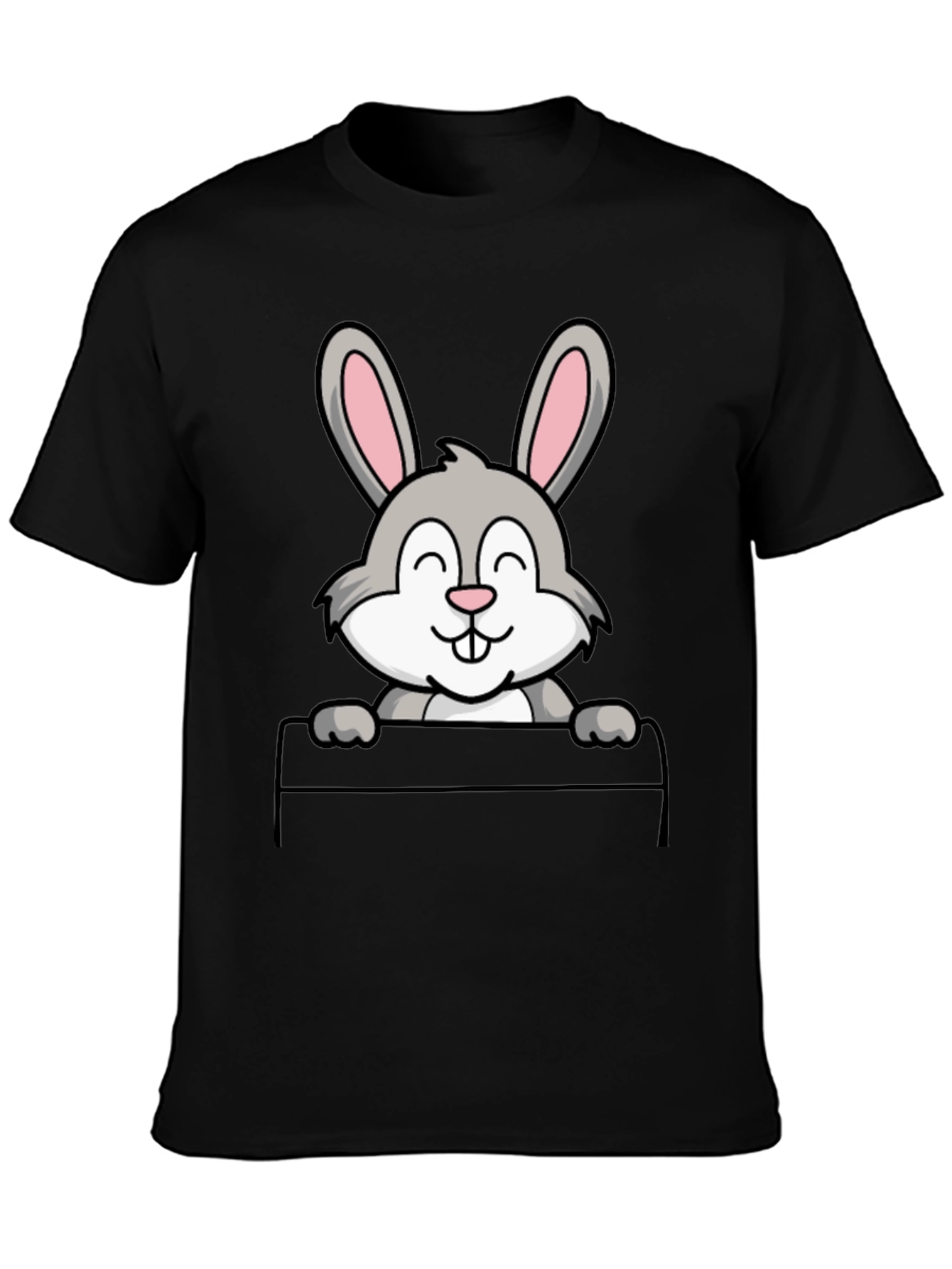 Bunny Graphic T-Shirt - Cute Rabbit Tee