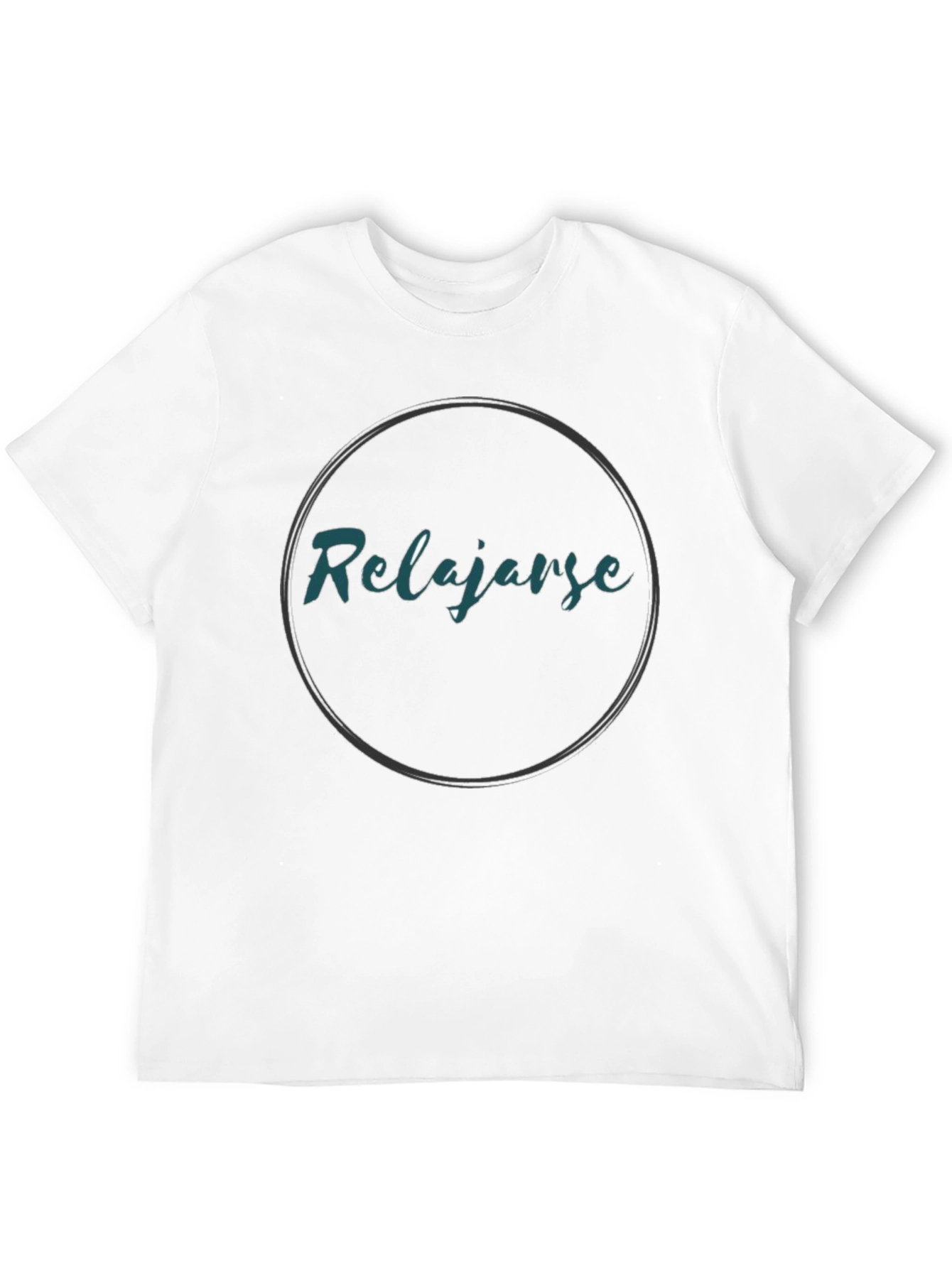 Relax Spanish Quote Black T-Shirt