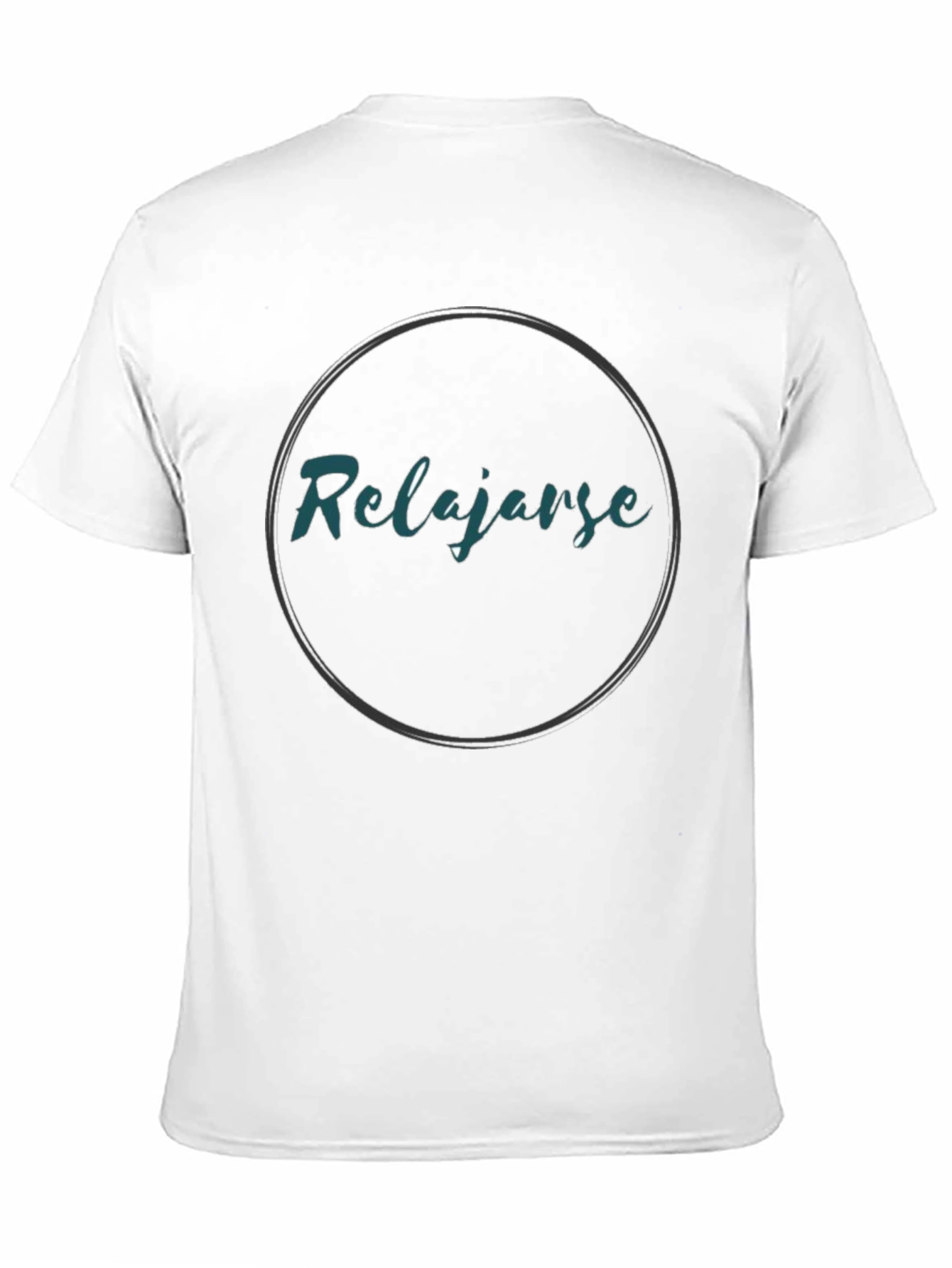 Relax Spanish Quote Black T-Shirt