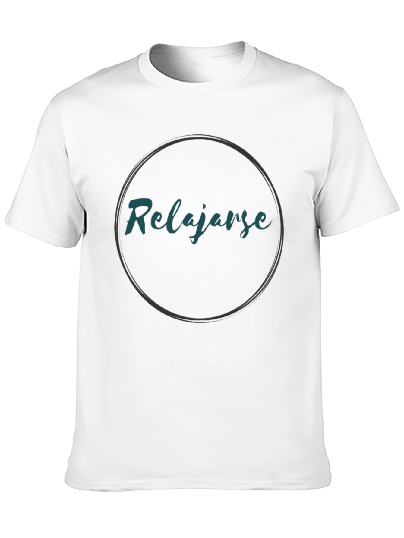 Relax Spanish Quote Black T-Shirt
