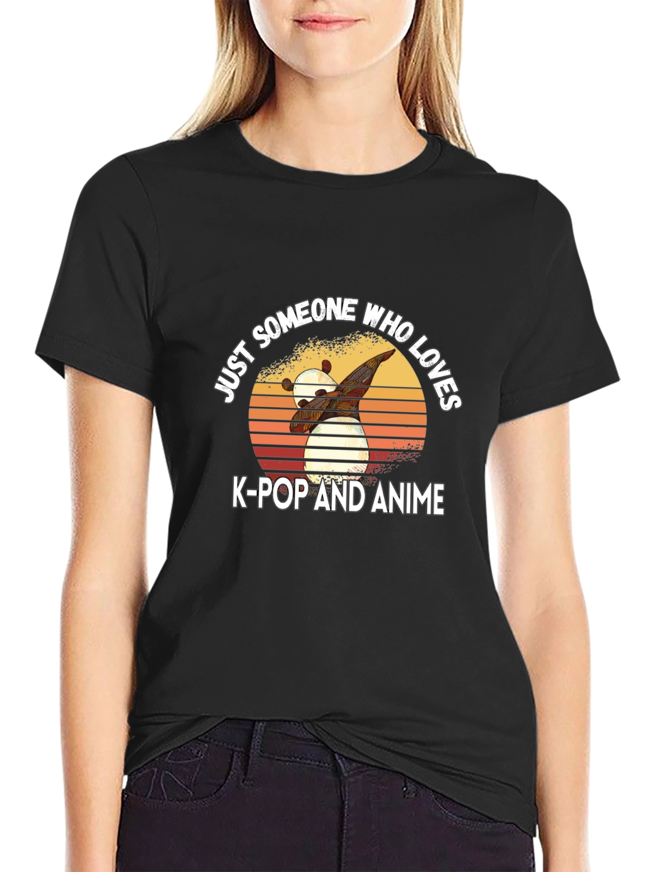 K-Pop & Anime Panda Dab T-Shirt
