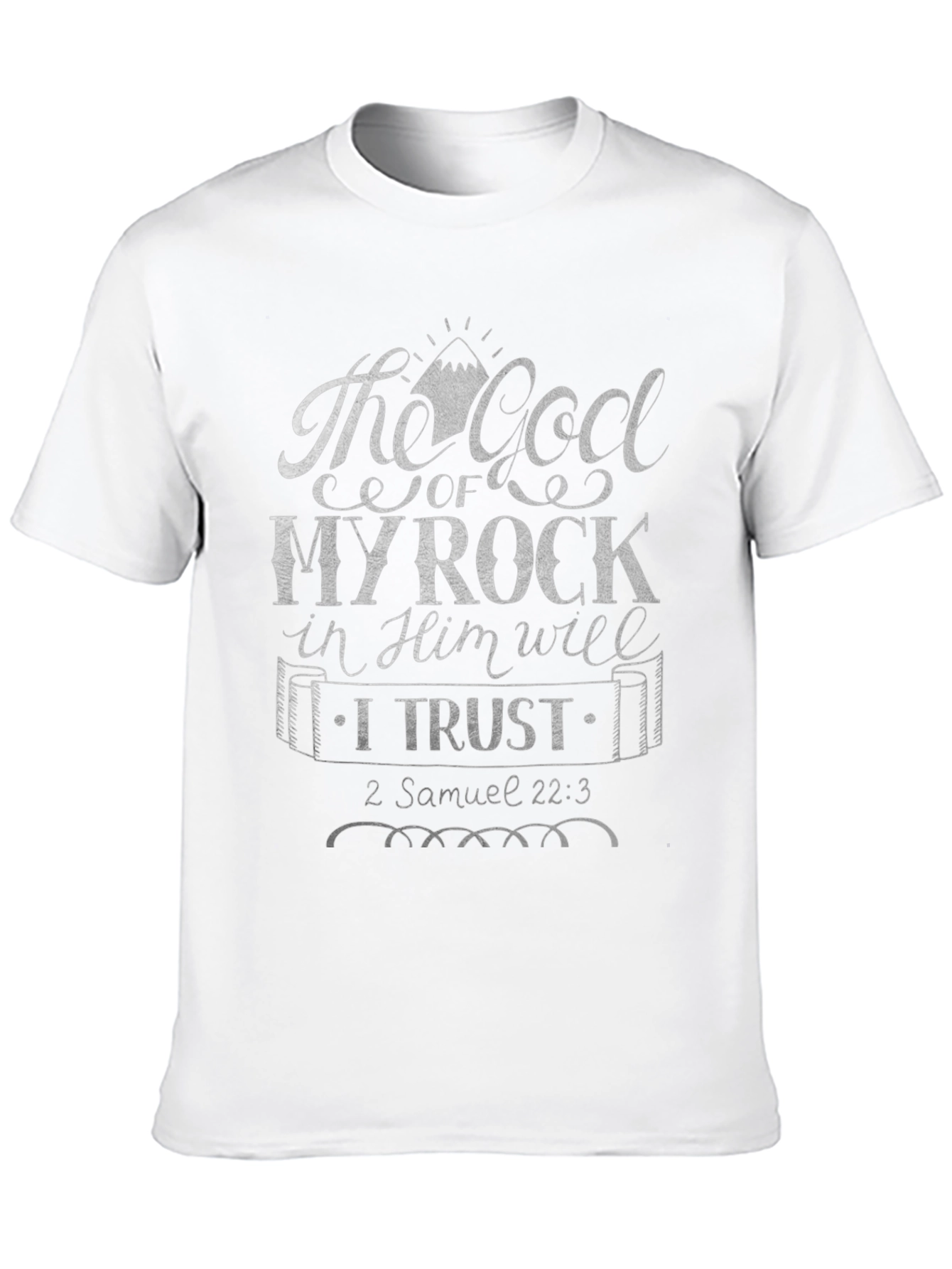 The God of My Rock Christian T-Shirt