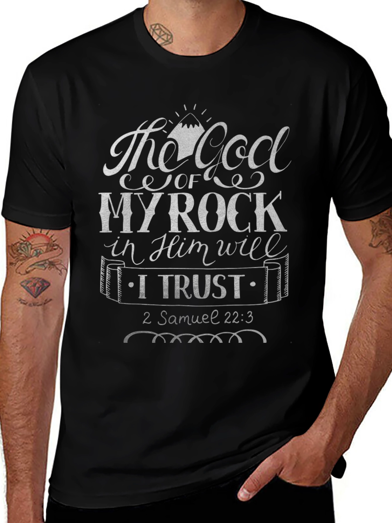 The God of My Rock Christian T-Shirt