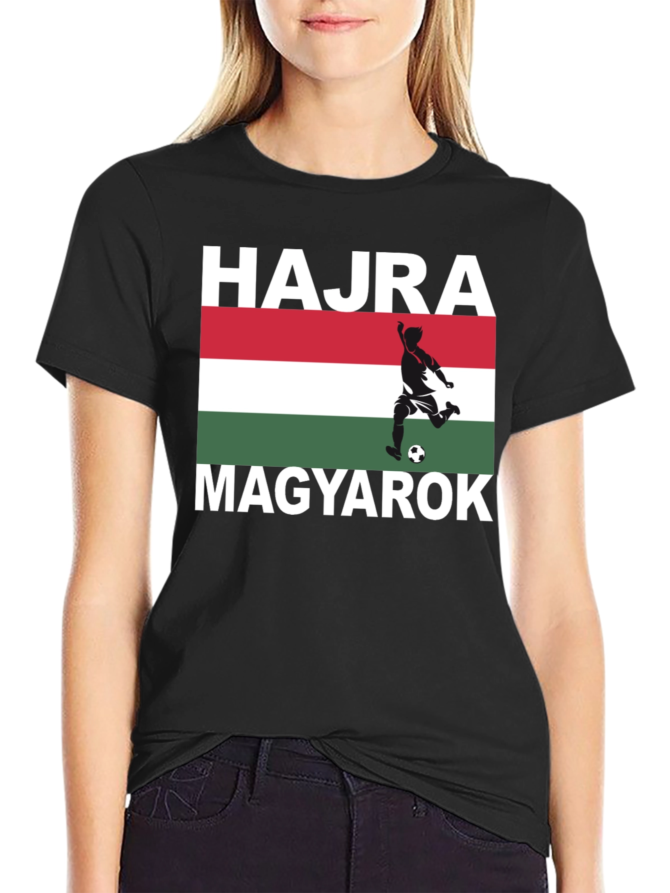 Hungary Soccer Pride T-Shirt - Hajra Magyarok!