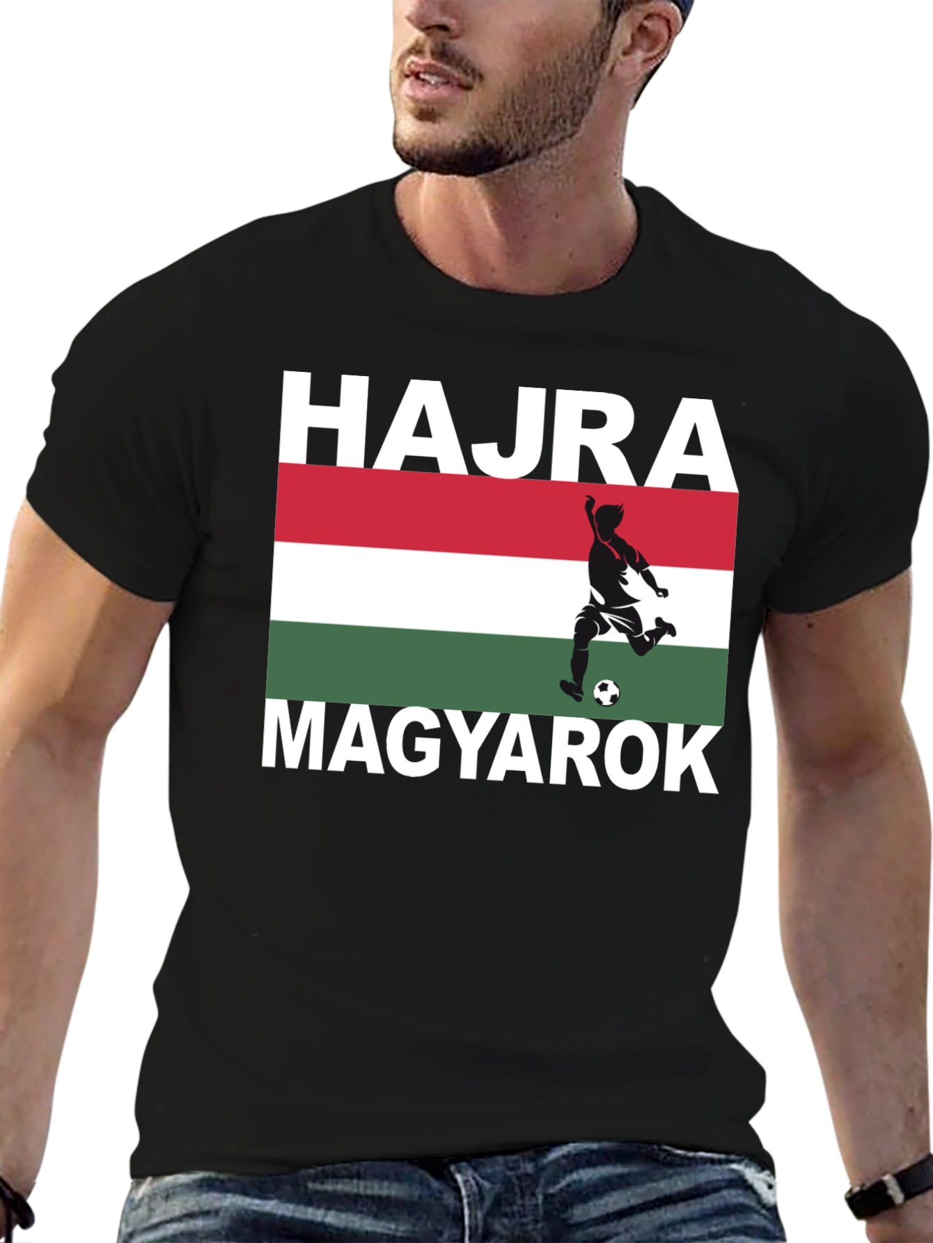 Hungary Soccer Pride T-Shirt - Hajra Magyarok!