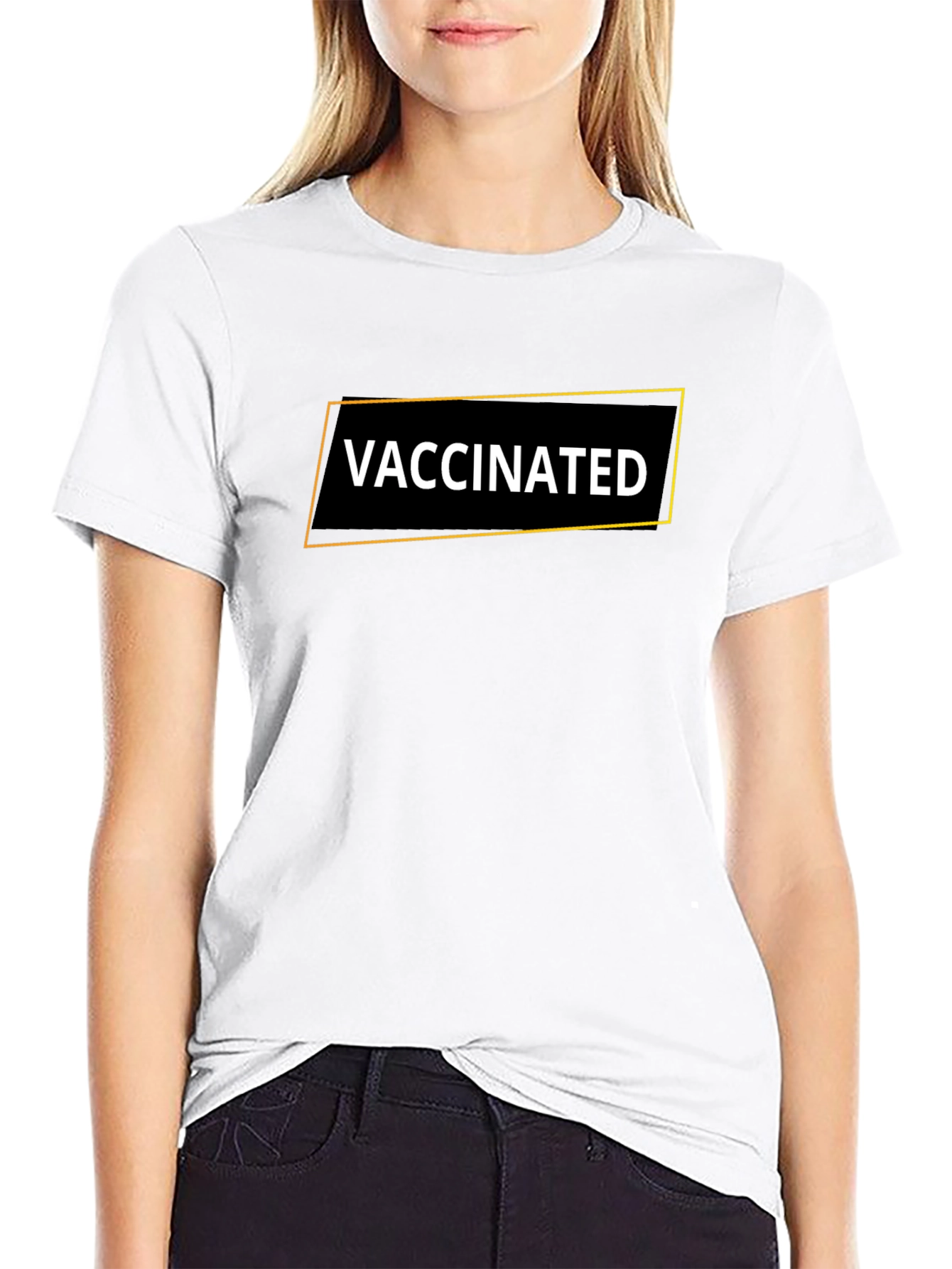 Vaccinated Graphic Tee - Stylish Statement