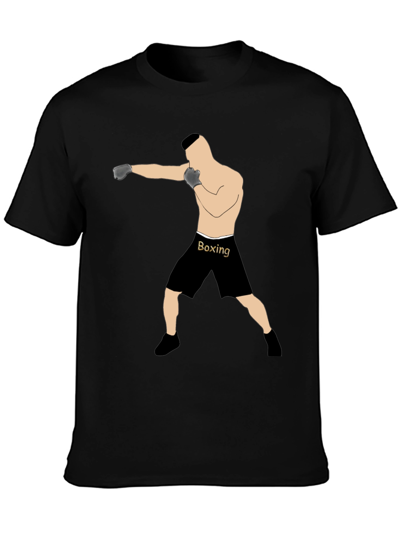 Boxing Graphic Tee - Punching Boxer T-Shirt