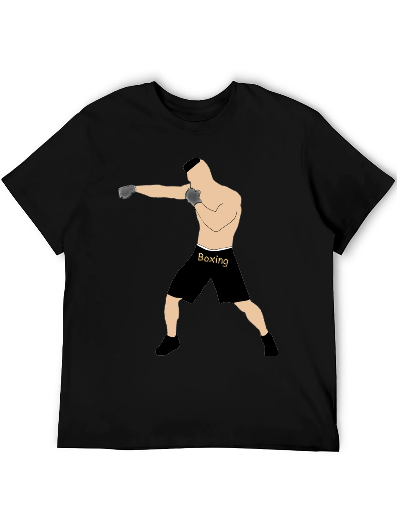 Boxing Graphic Tee - Punching Boxer T-Shirt