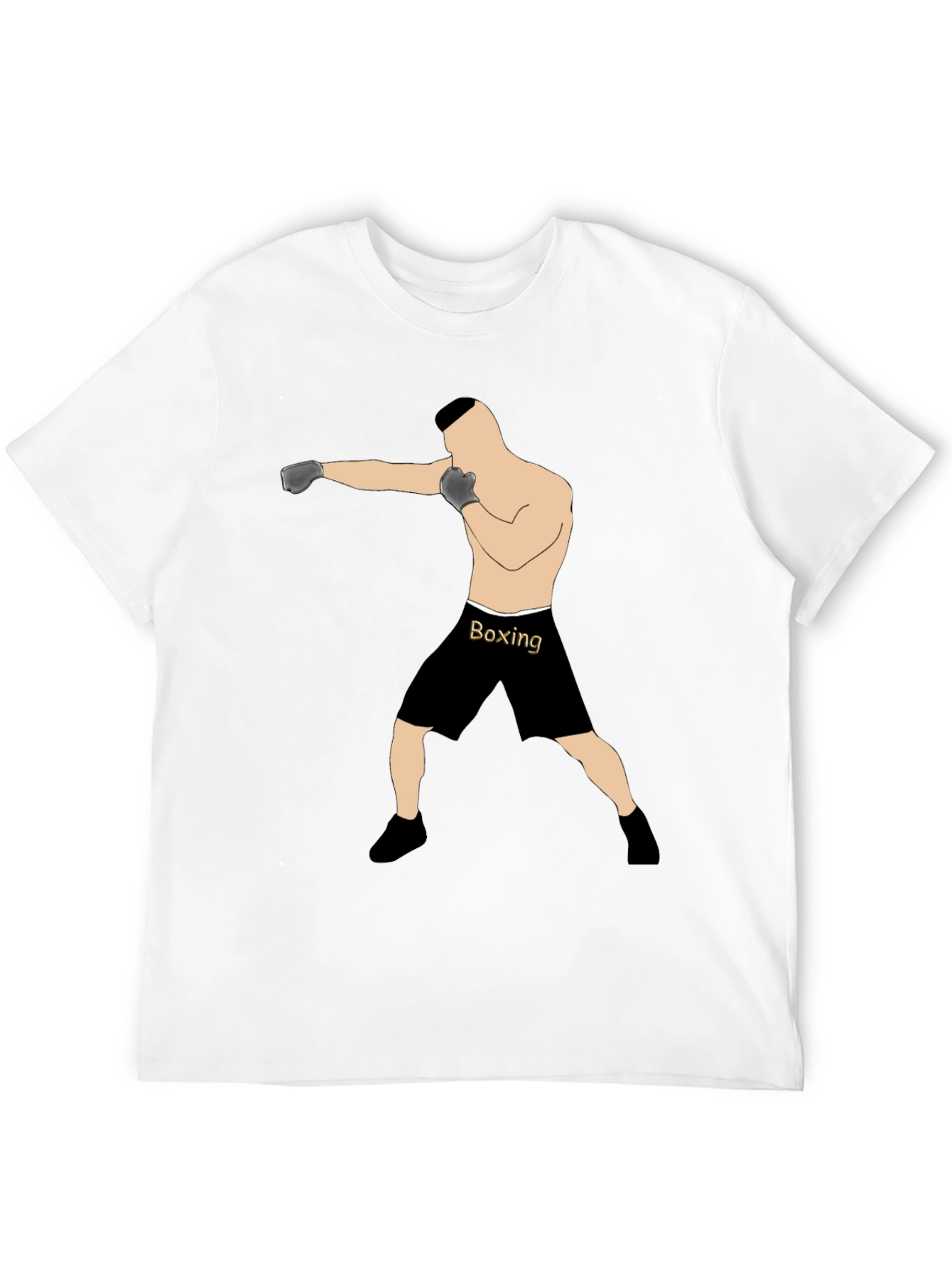 Boxing Graphic Tee - Punching Boxer T-Shirt