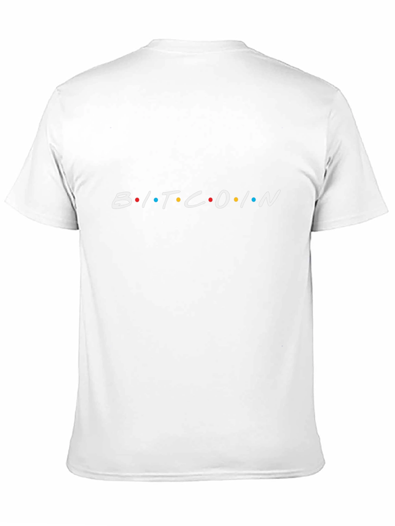 Bitcoin Friends Inspired Black T-Shirt