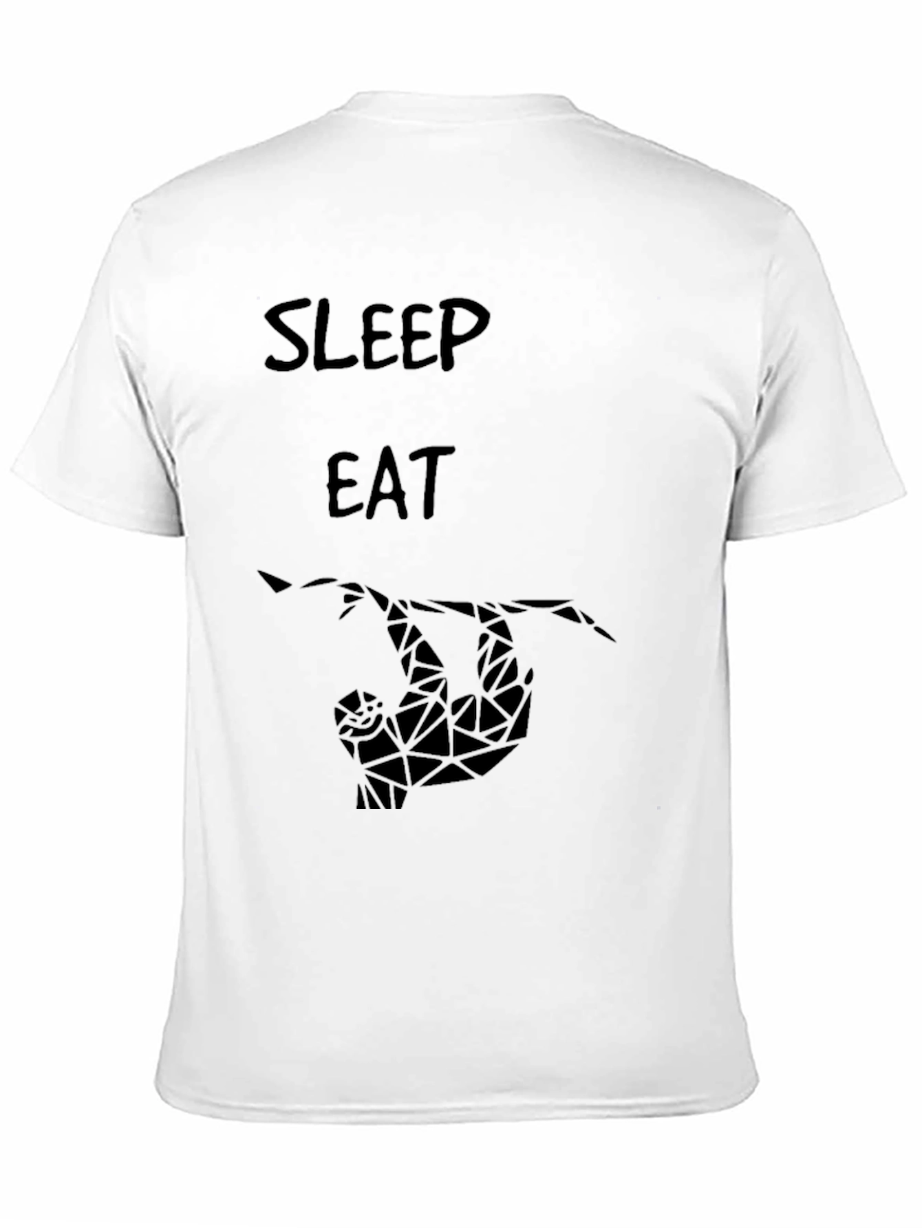 Sleep Eat Sloth Graphic T-Shirt - Relaxed Fit