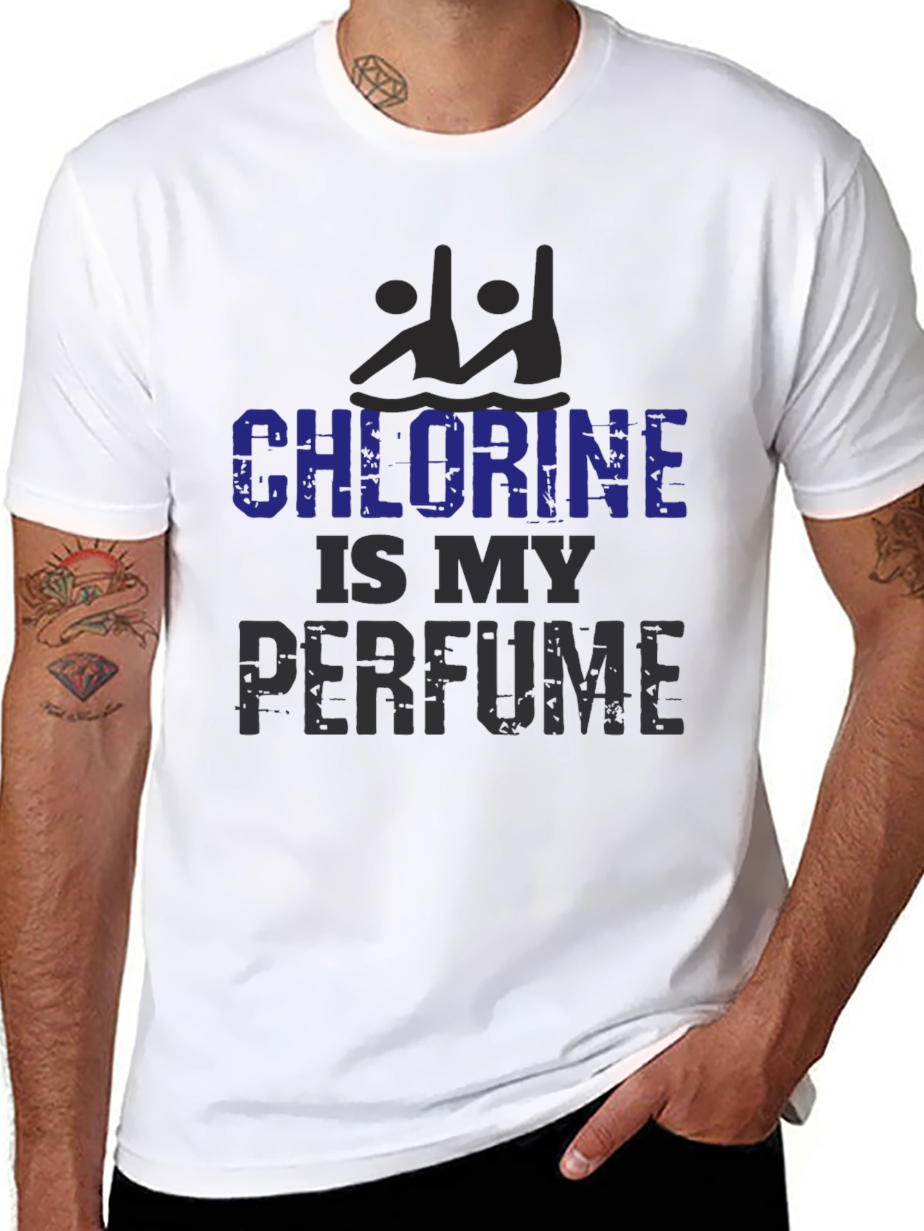 Chlorine Is My Perfume - Swimmer Unisex T-Shirt