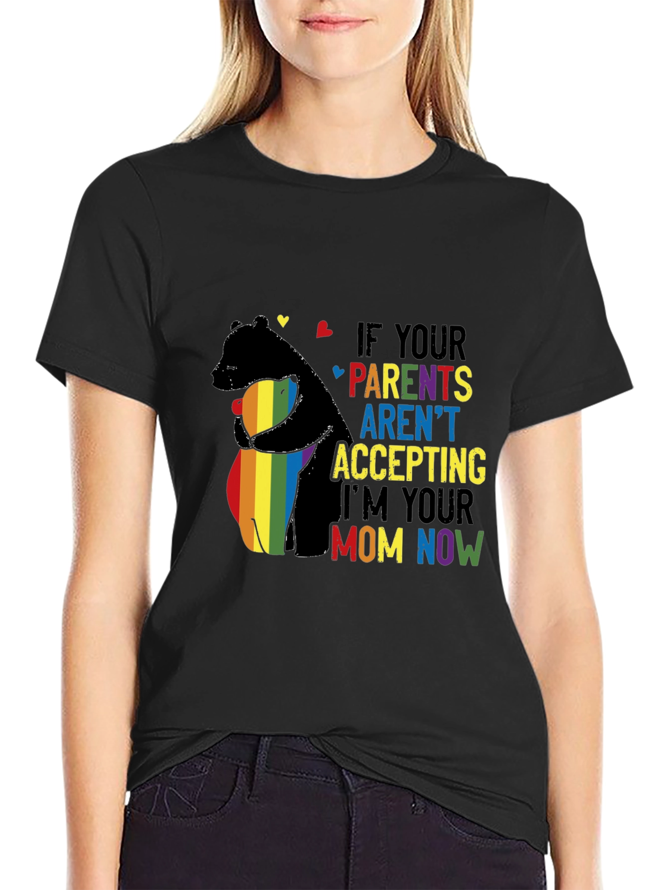 LGBTQ+ Pride Bear Graphic Tee